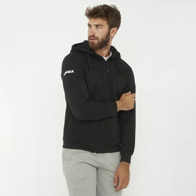 legea-sarajevo-felpa-con-cappuccio-e-zip-nero-s image 1