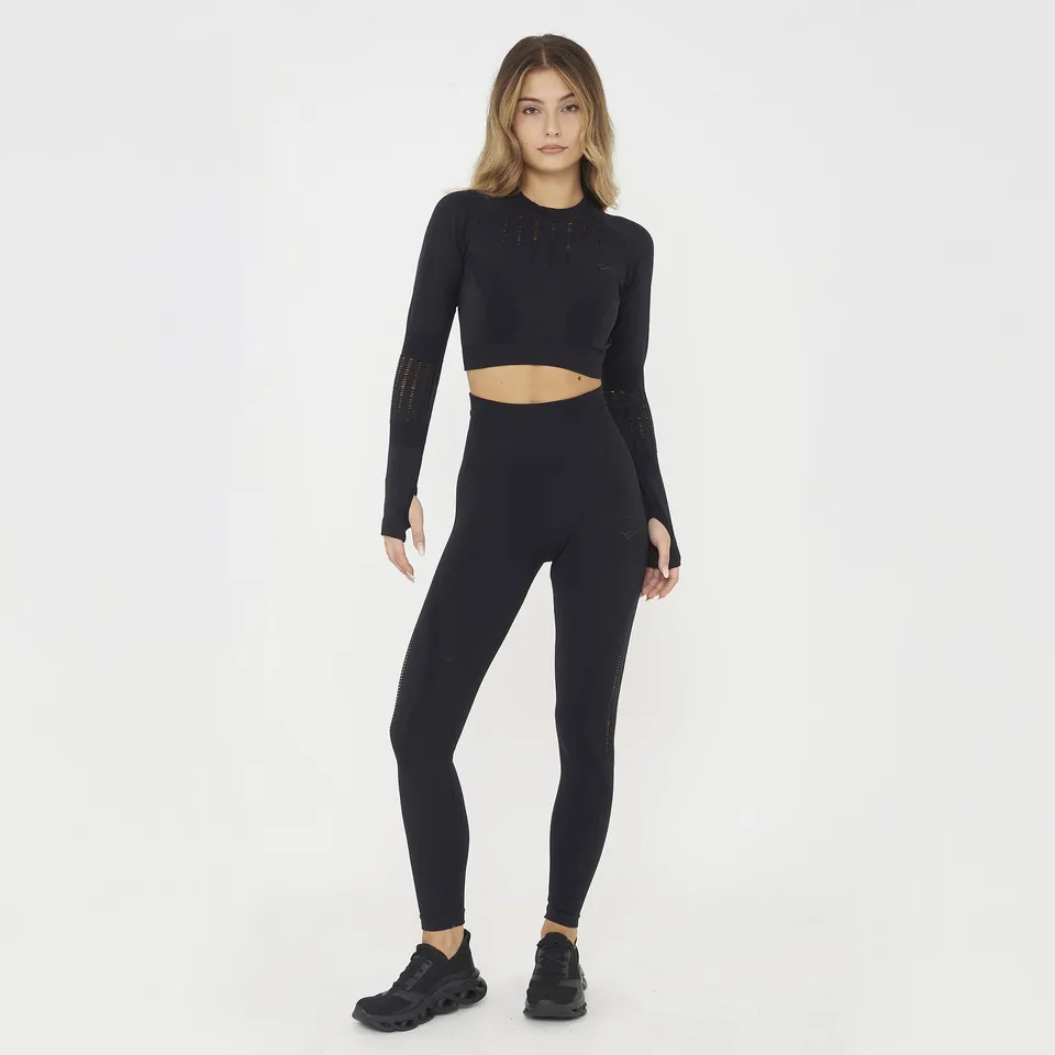 legea-rue-leslie-completino-allenamento-donna-crop-top-leggings image 1