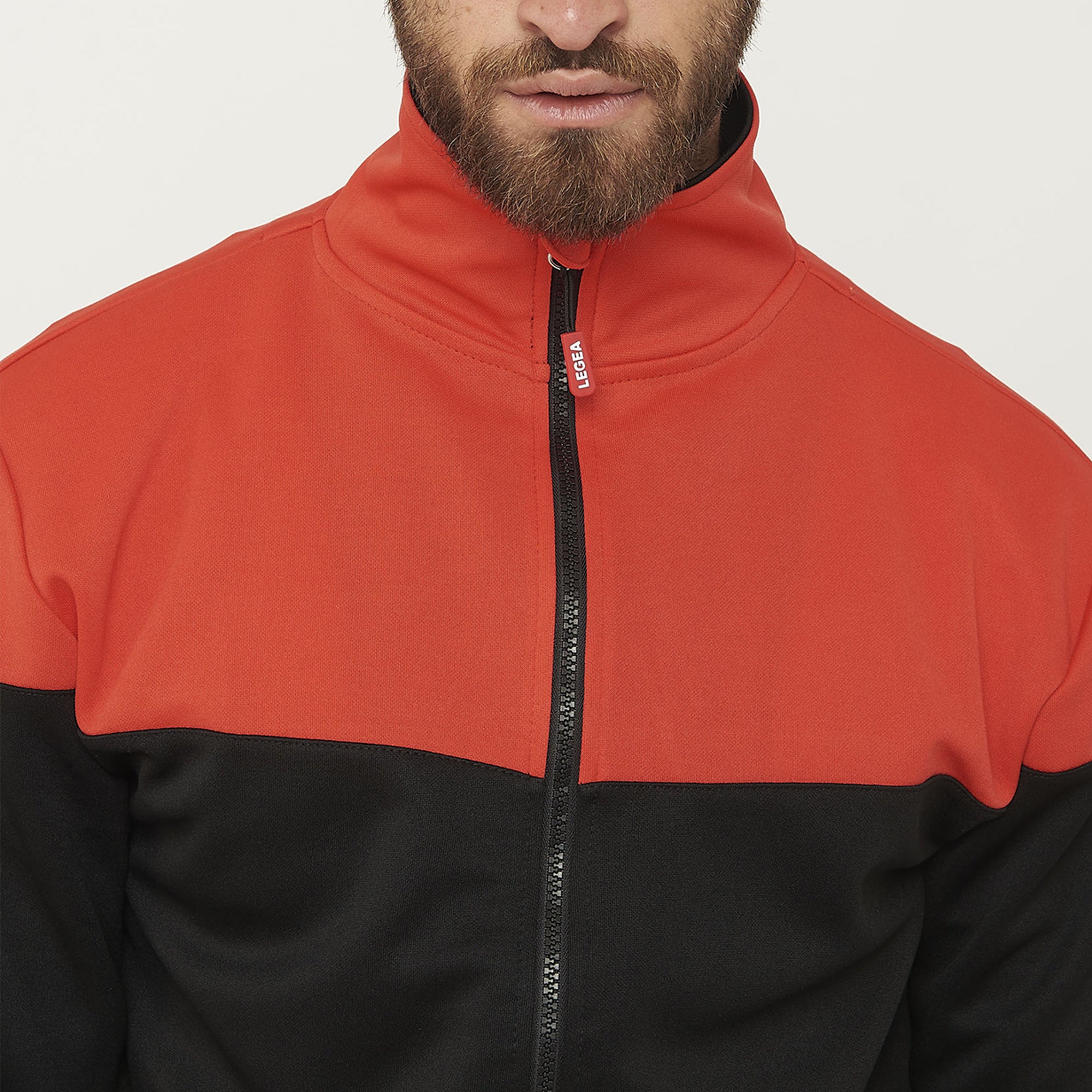 legea-ontario-senior-giacca-bicolor-full-zip-nero-amaranto-xl image 3