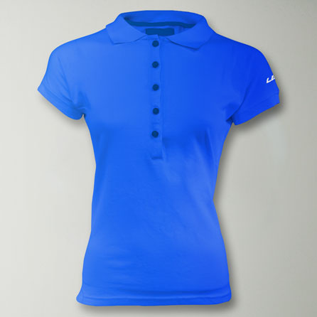 legea-sud-silver-polo-donna-mezze-maniche-azzurro-l image 2