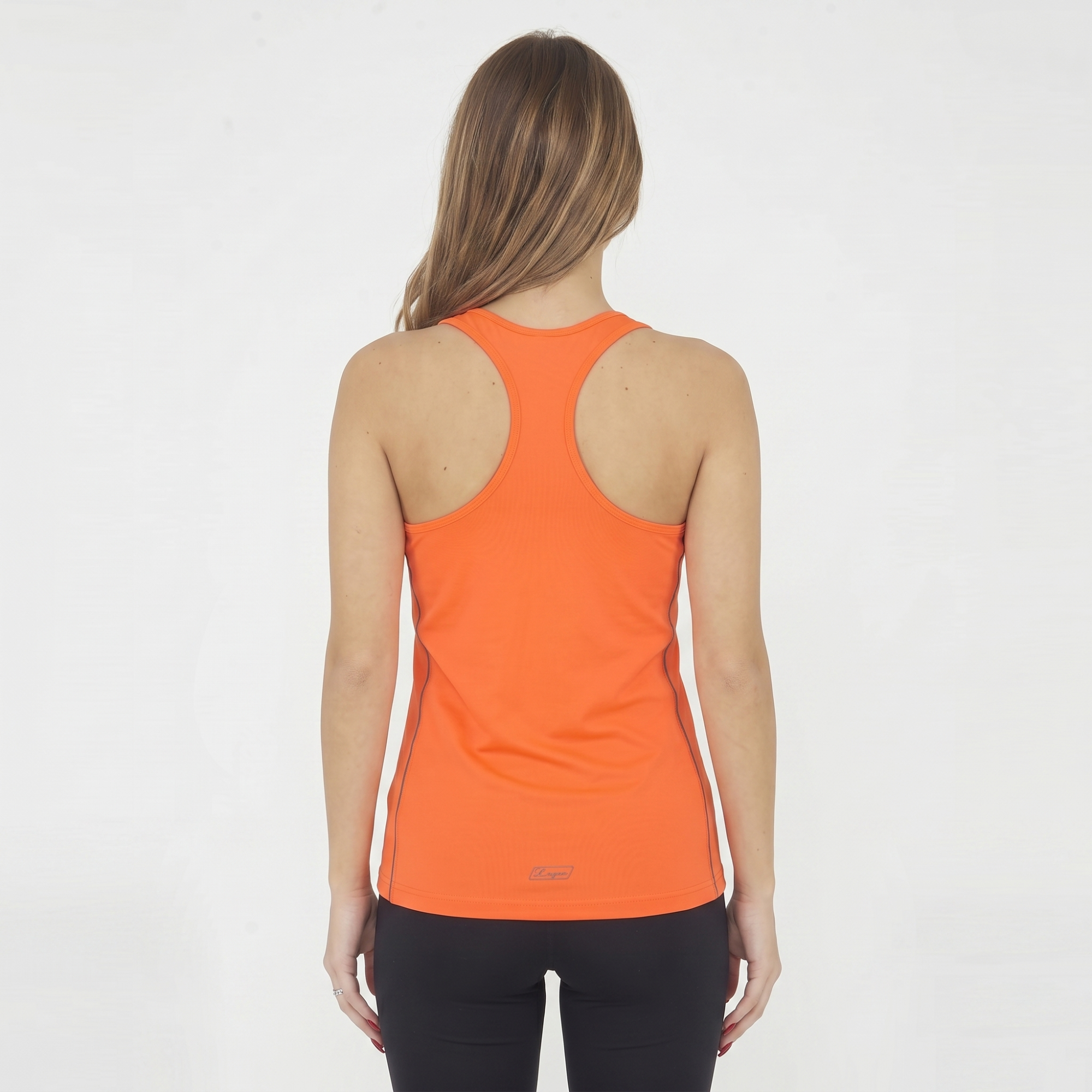 legea-act-quilk-canotta-donna-allenamento-arancio-fluo-l image 2