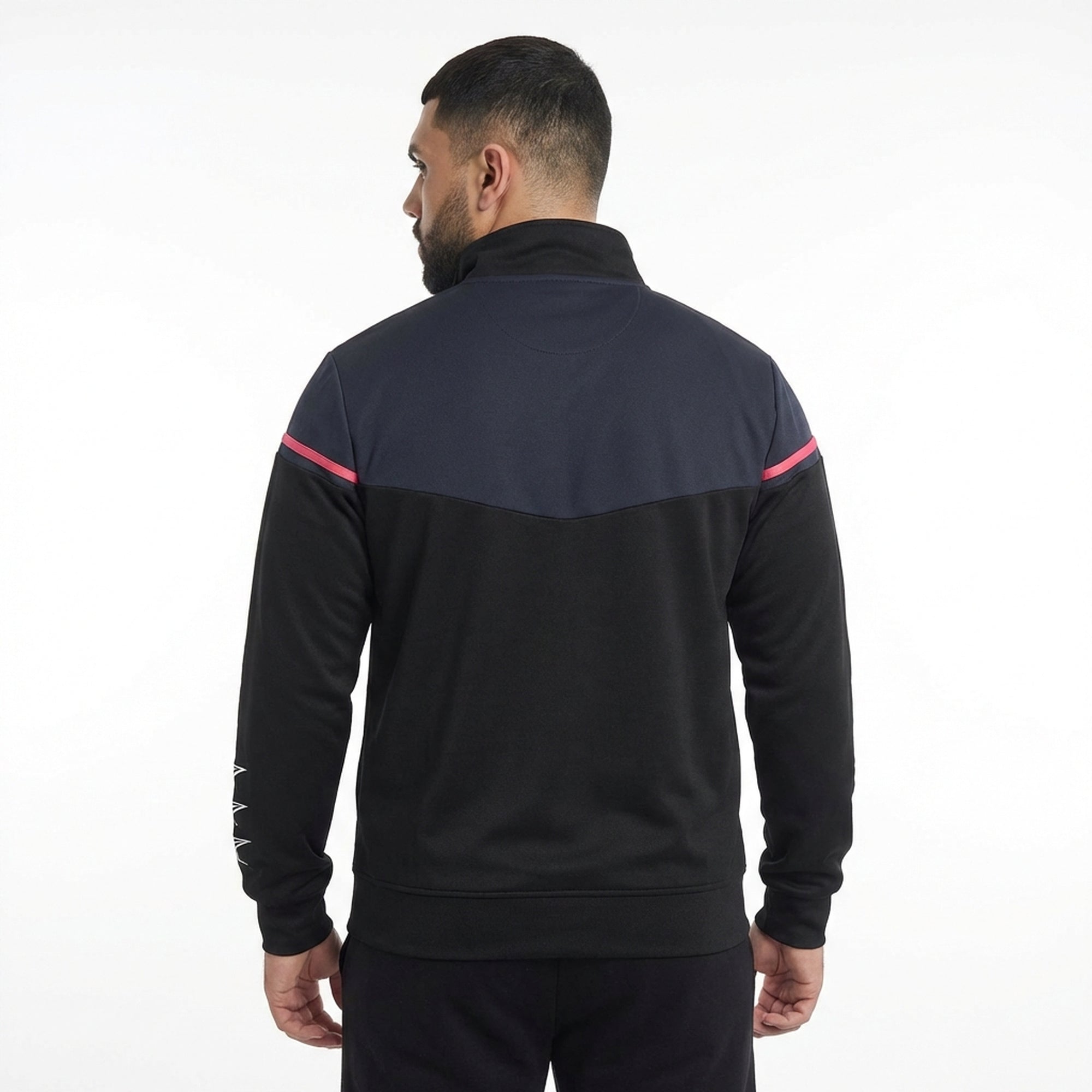 legea-sender-giacca-sportiva-oversize-con-zip-nero-fucsia-4xl image 2