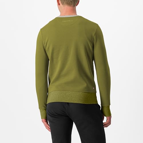 castelli-logo-sweatshirt-felpa-senza-cappuccio image 5