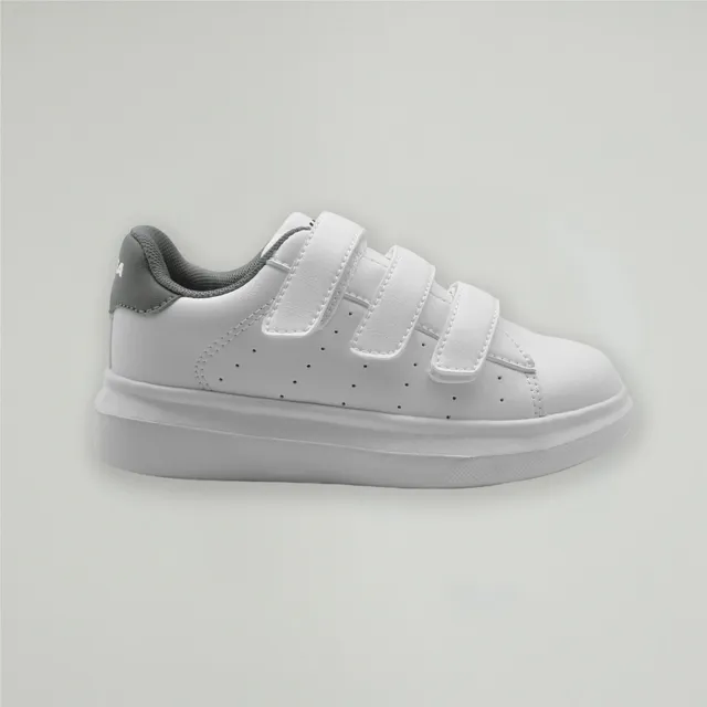 legea-ten-scarpe-con-strappi-bambino-bianco-grigio-35 image 1
