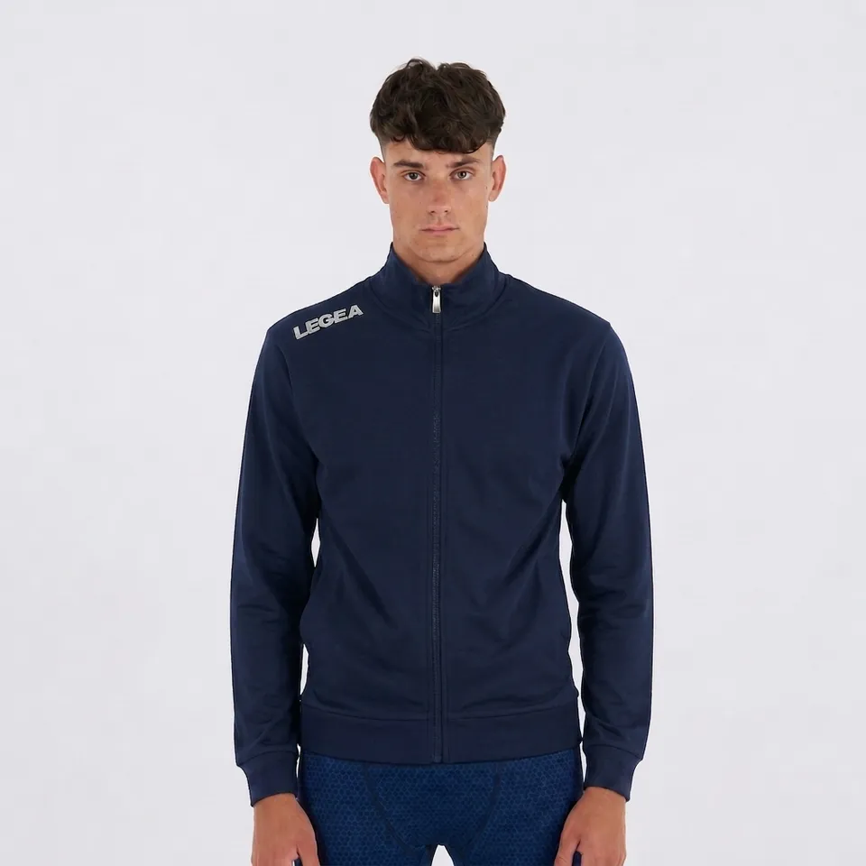 legea-felpa-tyrel-con-zip-e-cappuccio-blu-l image 1