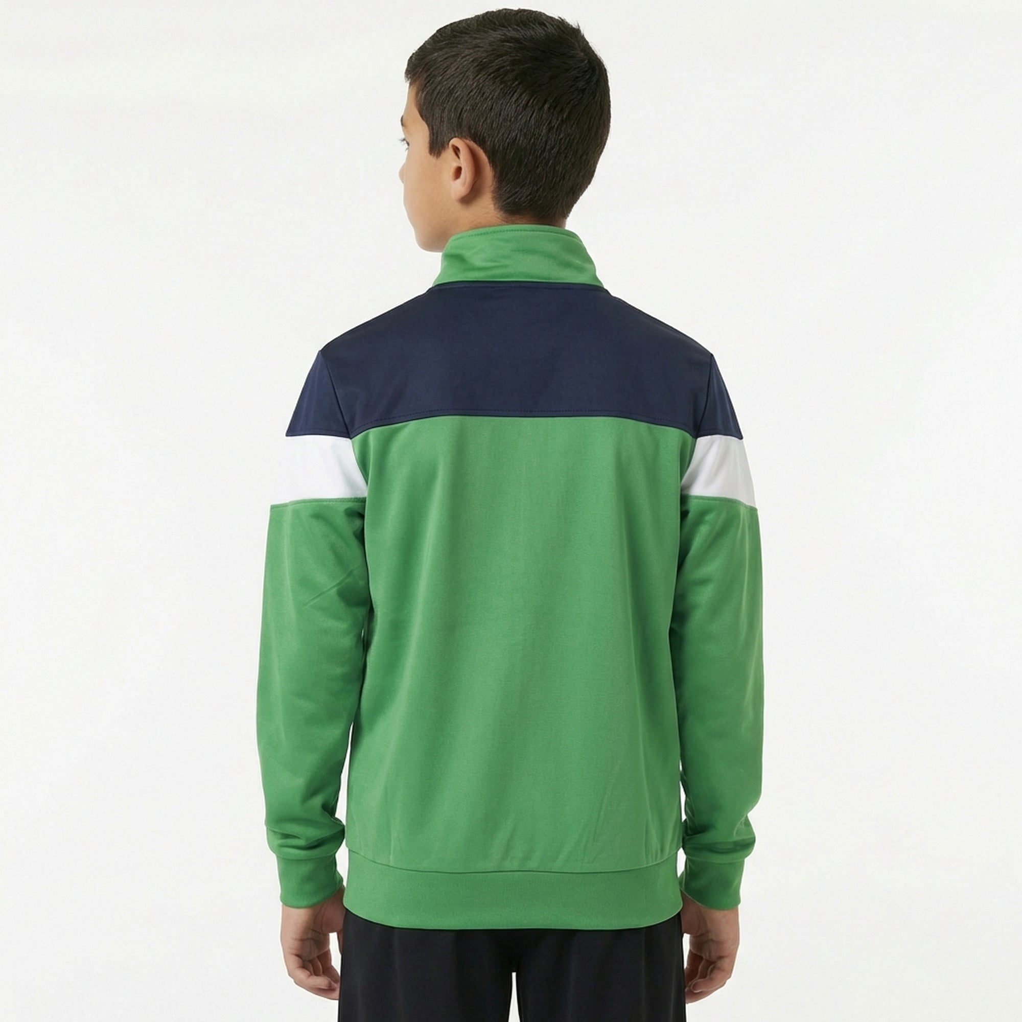 legea-bolivia-giacca-sportiva-verde-blu-3xs image 2