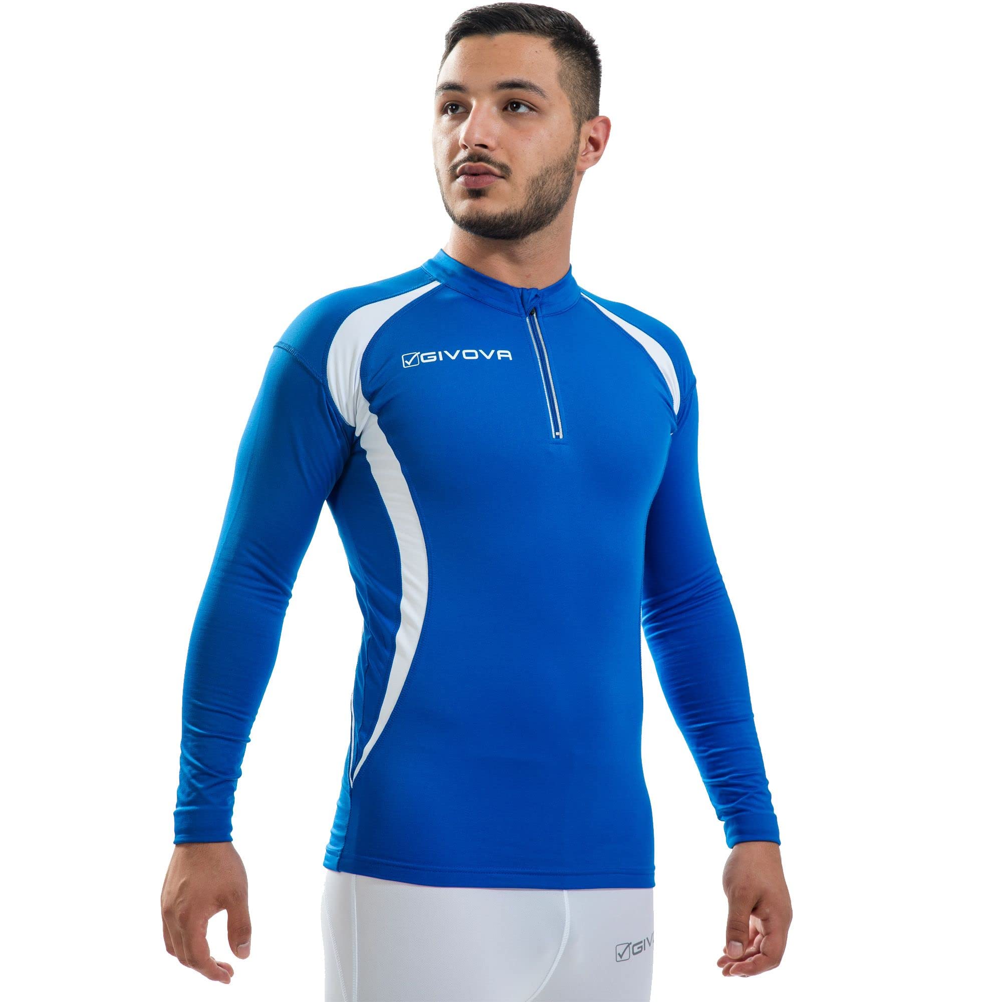 maglia-running-manica-lunga-unisex-givova-tei-con-mezza-zip image 7