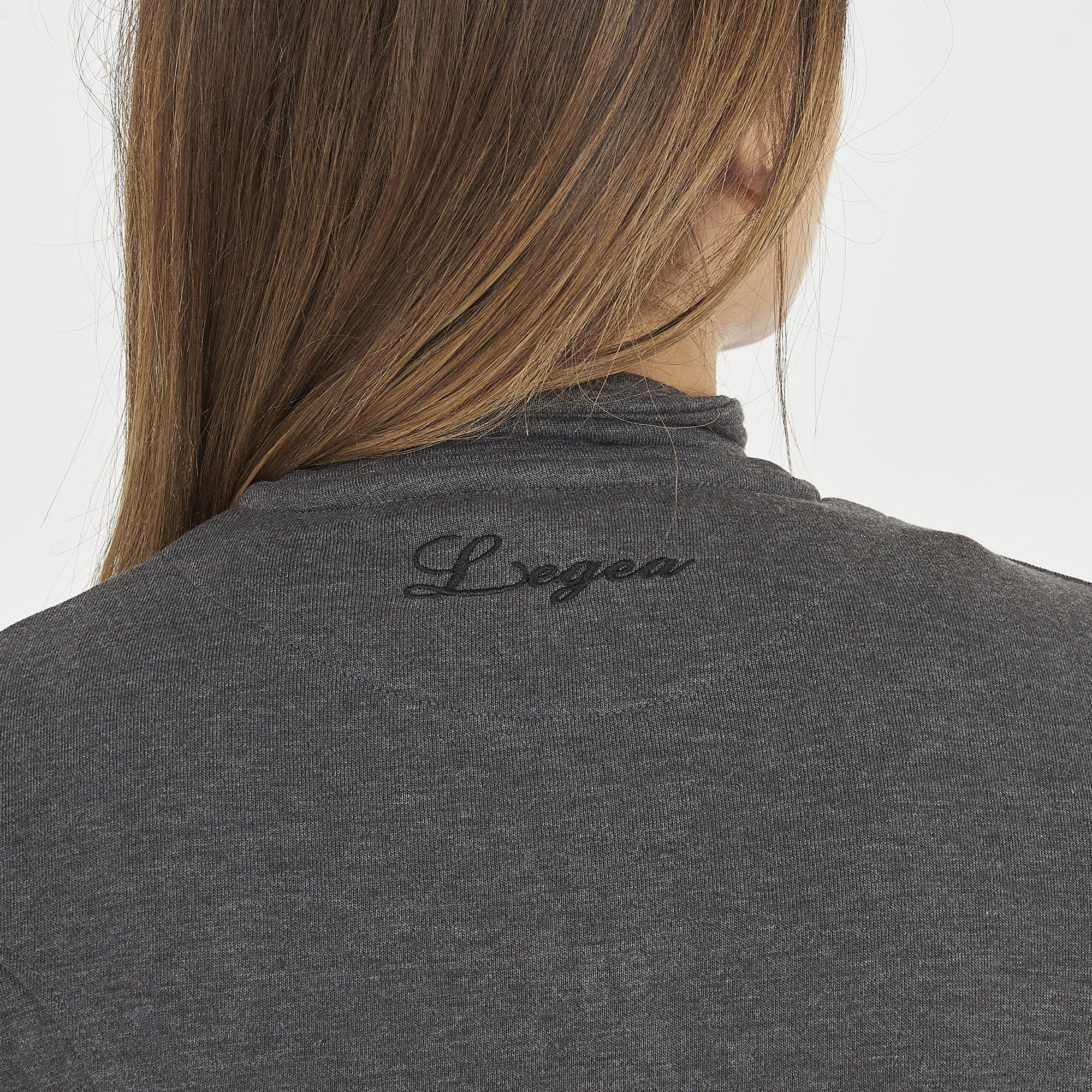 legea-karida-felpa-con-zip-in-cotone-grigio-melange-xs image 7