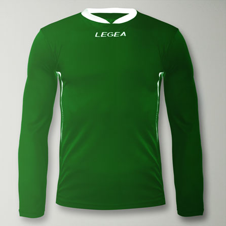 legea-dusseldorf-maglia-calcio-maniche-lunghe-verde-bianco-xl image 1