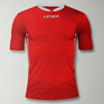 legea-dusseldorf-maglia-calcio-manica-corta-rosso-bianco-l image 1
