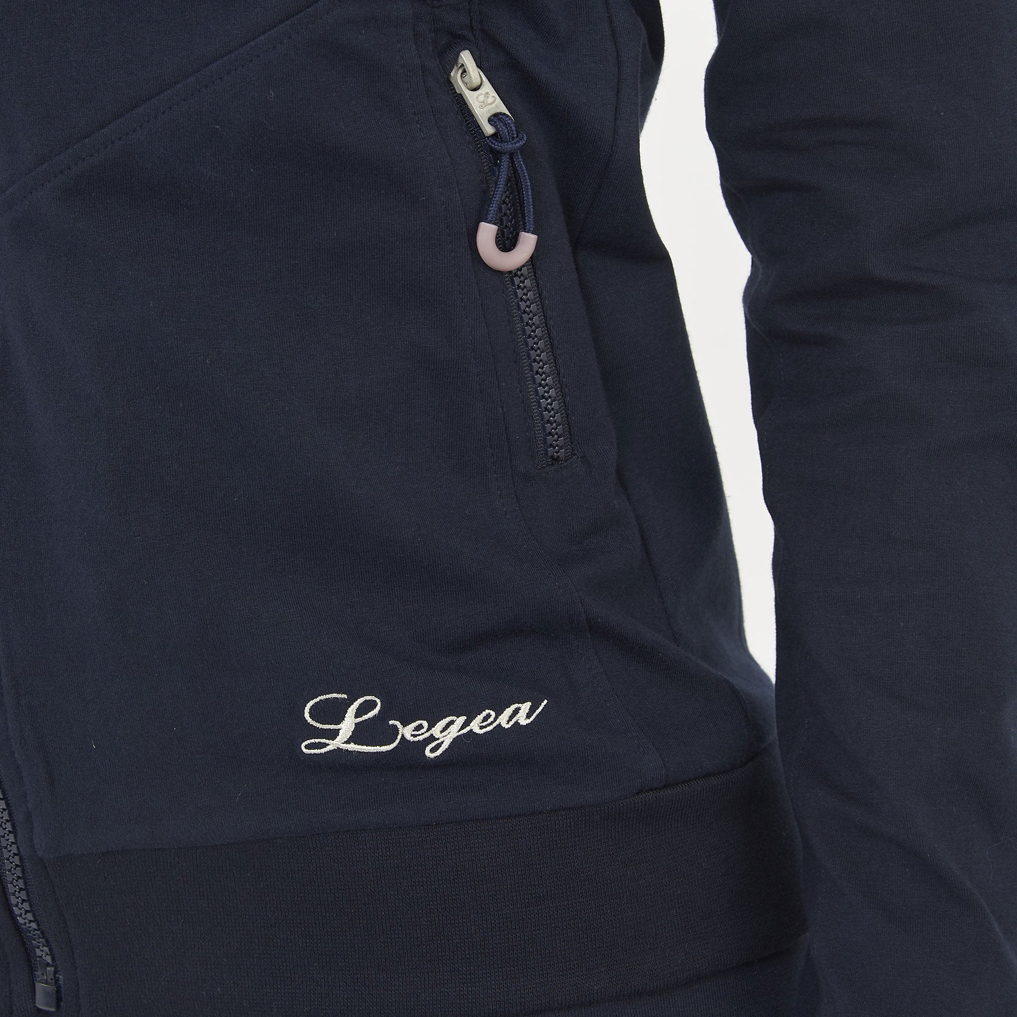 legea-felpa-layca-leggera-con-zip-e-cappuccio-blu-l image 6