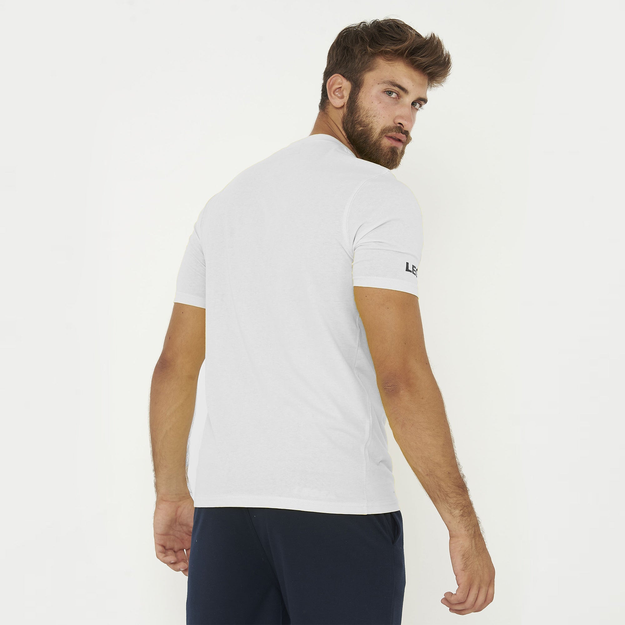 legea-aria-t-shirt-in-cotone-bianca-s image 2