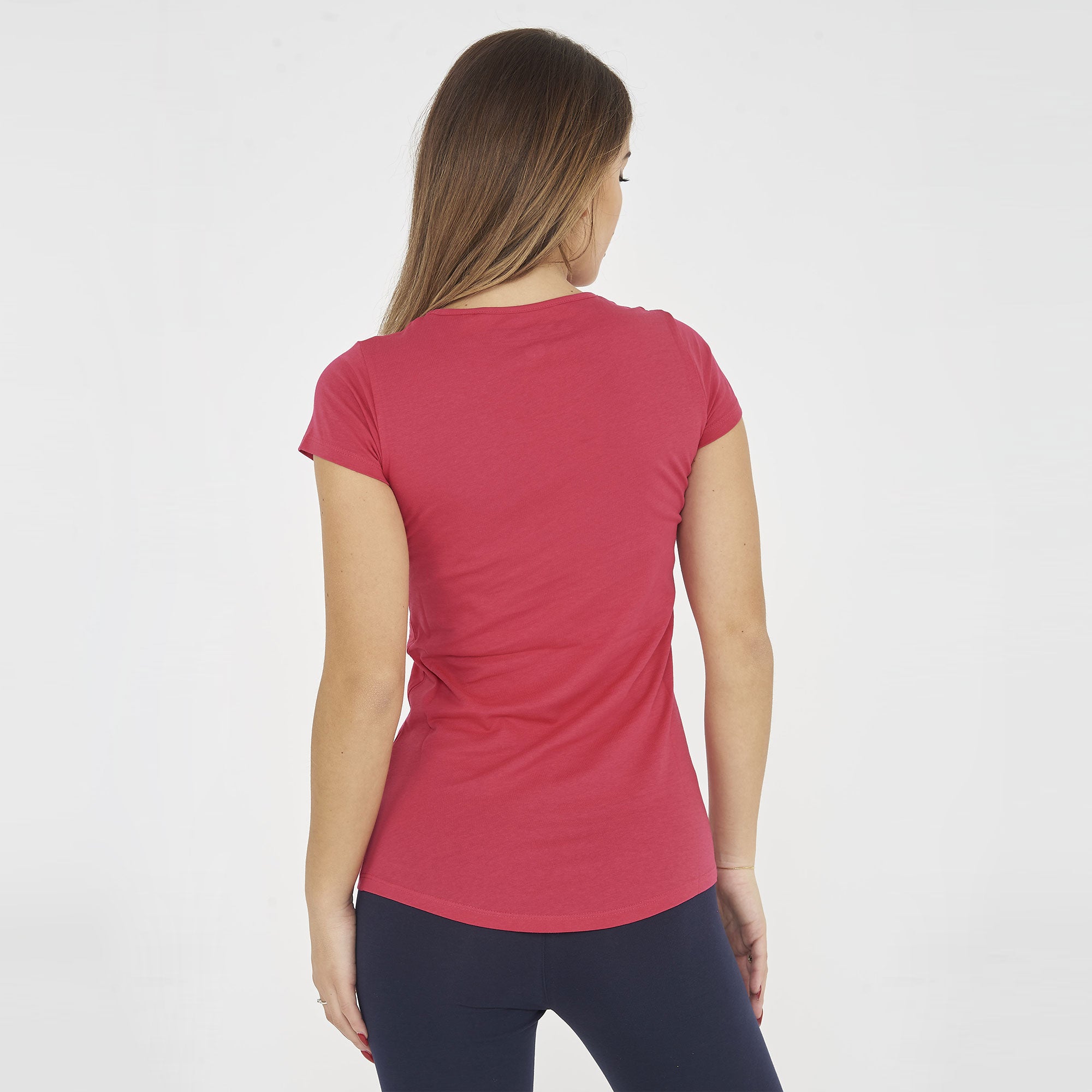 legea-surva-completo-tuta-donna-in-cotone-rosa-scuro-blu-m image 3