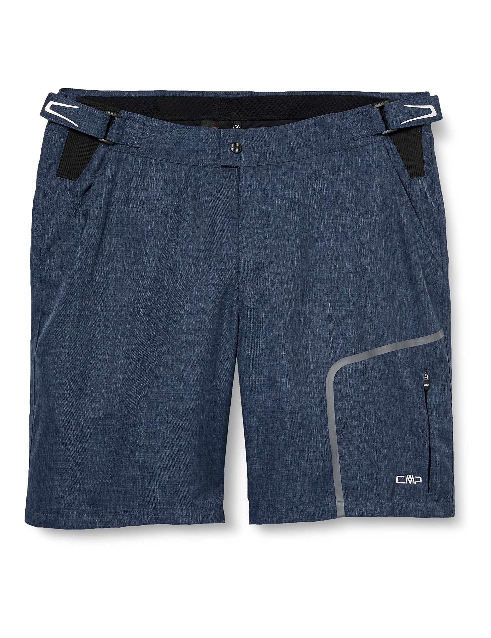 cmp-bermuda-da-bici-uomo-con-fodera-interna-in-mesh-pantaloncini-ciclismo image 1