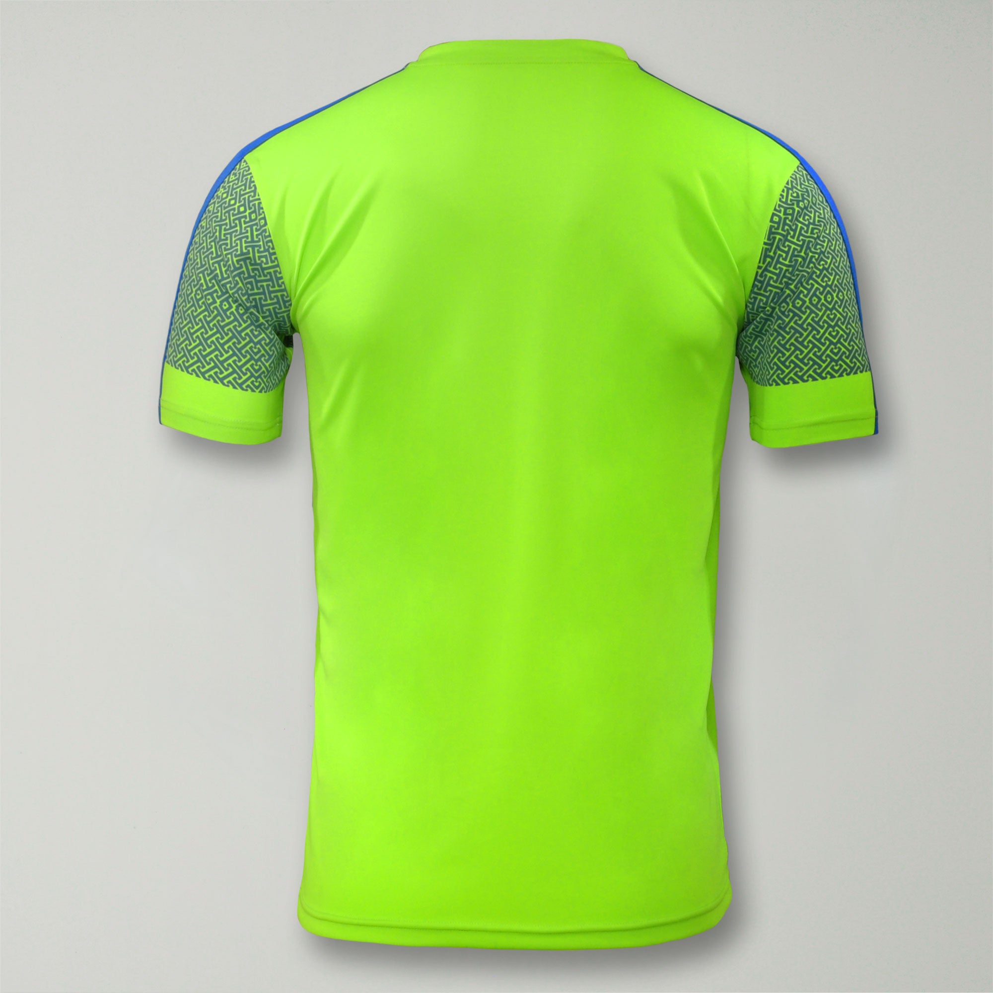 legea-praga-mc-maglia-da-calcio-a-manica-corta-verde-fluo-azzurro-l image 2