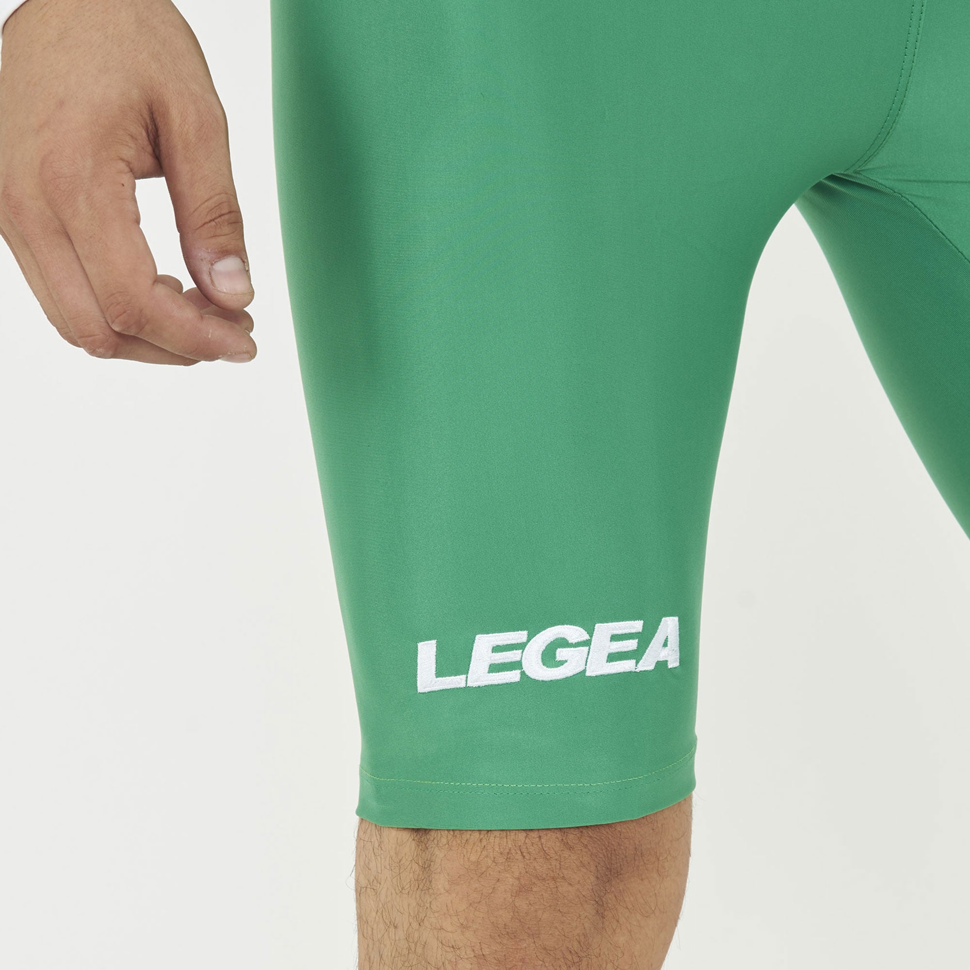 legea-corsa-pantaloncini-termici-running-verde-l image 5