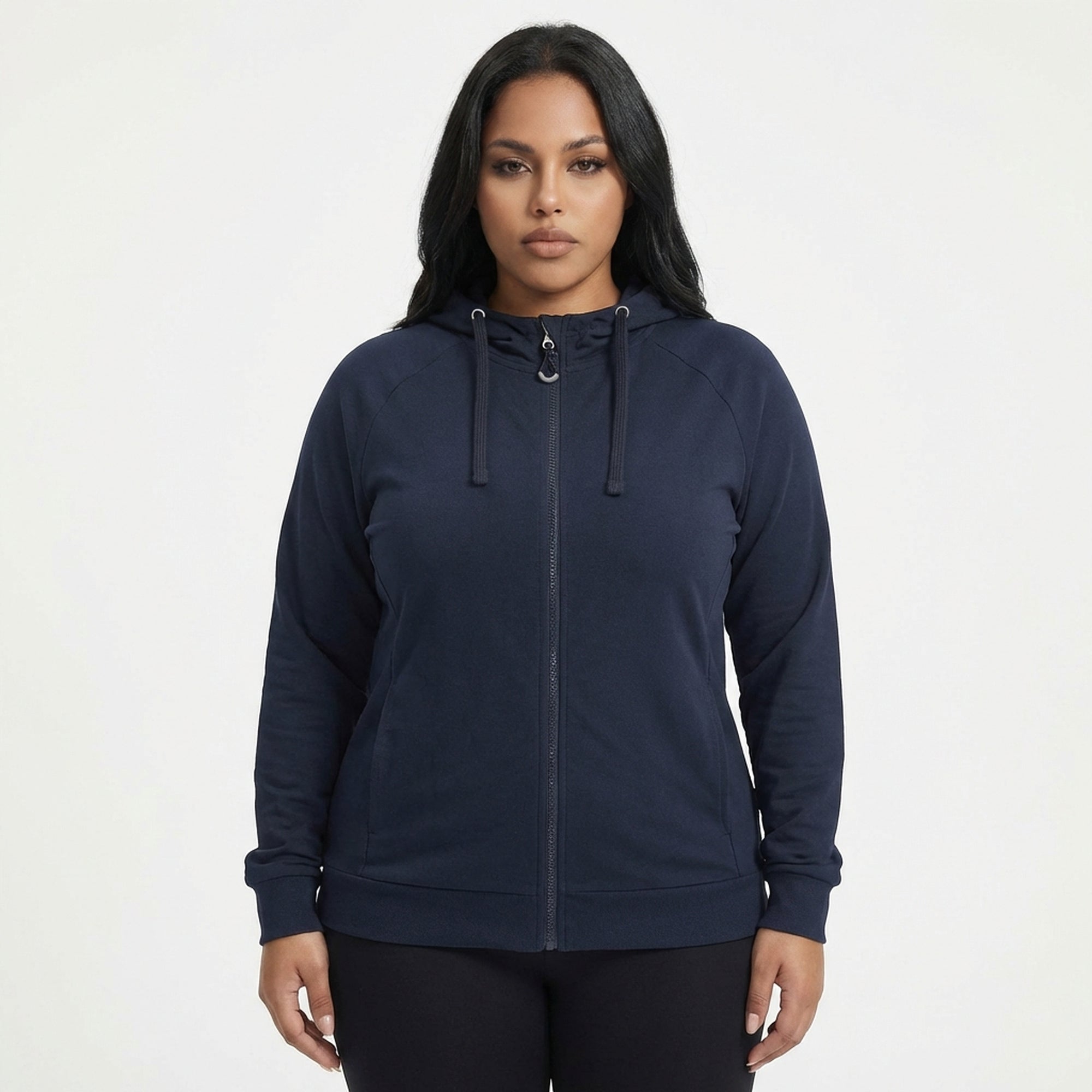 legea-dair-giacca-sportiva-leggera-donna-con-zip-e-cappuccio-oversize image 2