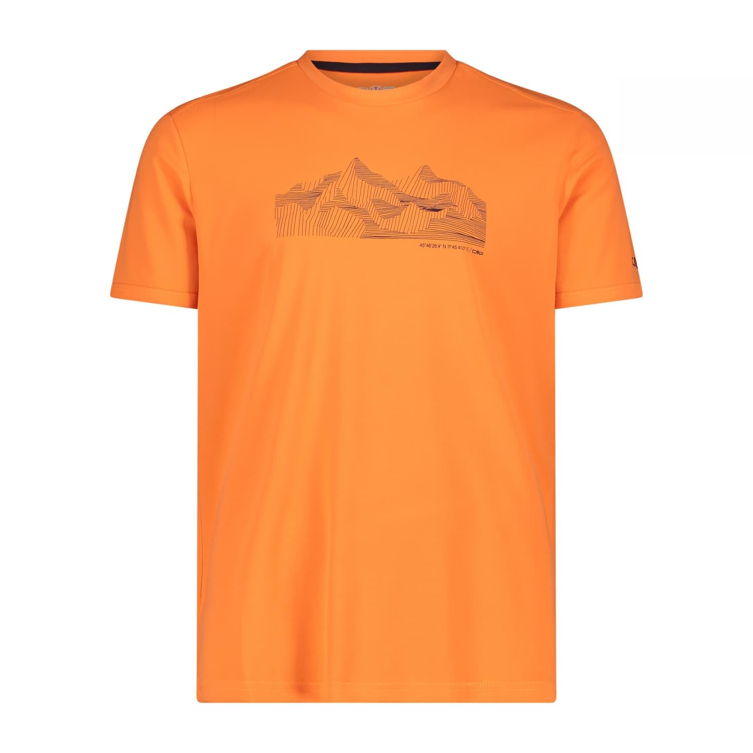 cmp-39t7117p-t-shirt-uomo-girocollo-con-logo image 4