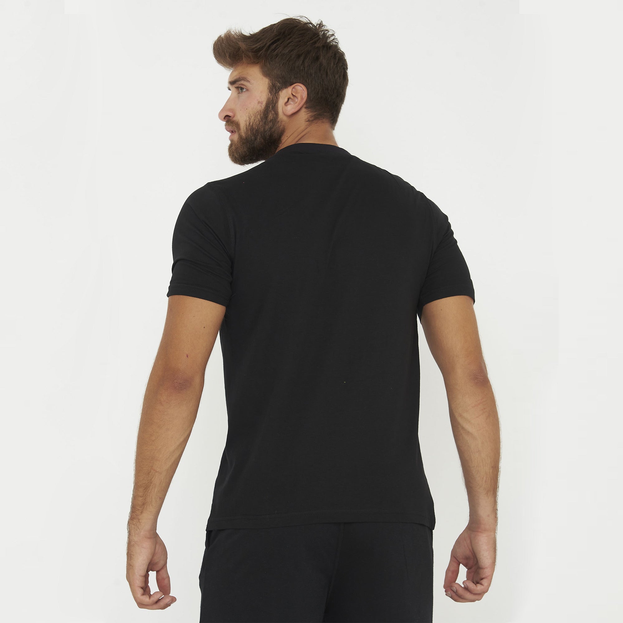 legea-aria-t-shirt-in-cotone-nera-l image 2