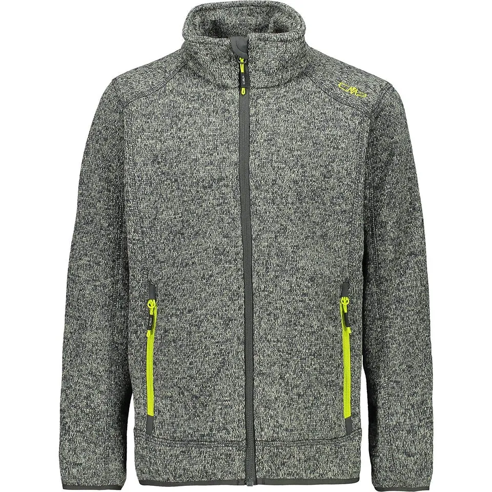 cmp-giacca-knit-tech-pile-da-uomo-senza-cappuccio image 1