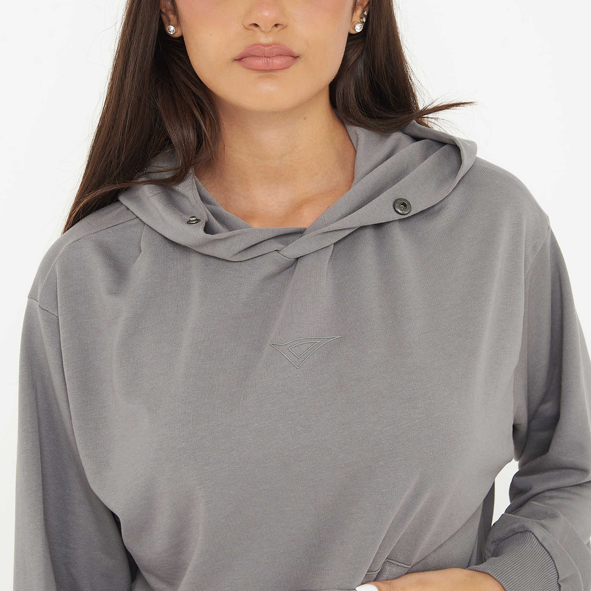 legea-felpa-unisex-f-boxy-con-cappuccio-grigio-scuro-l image 5