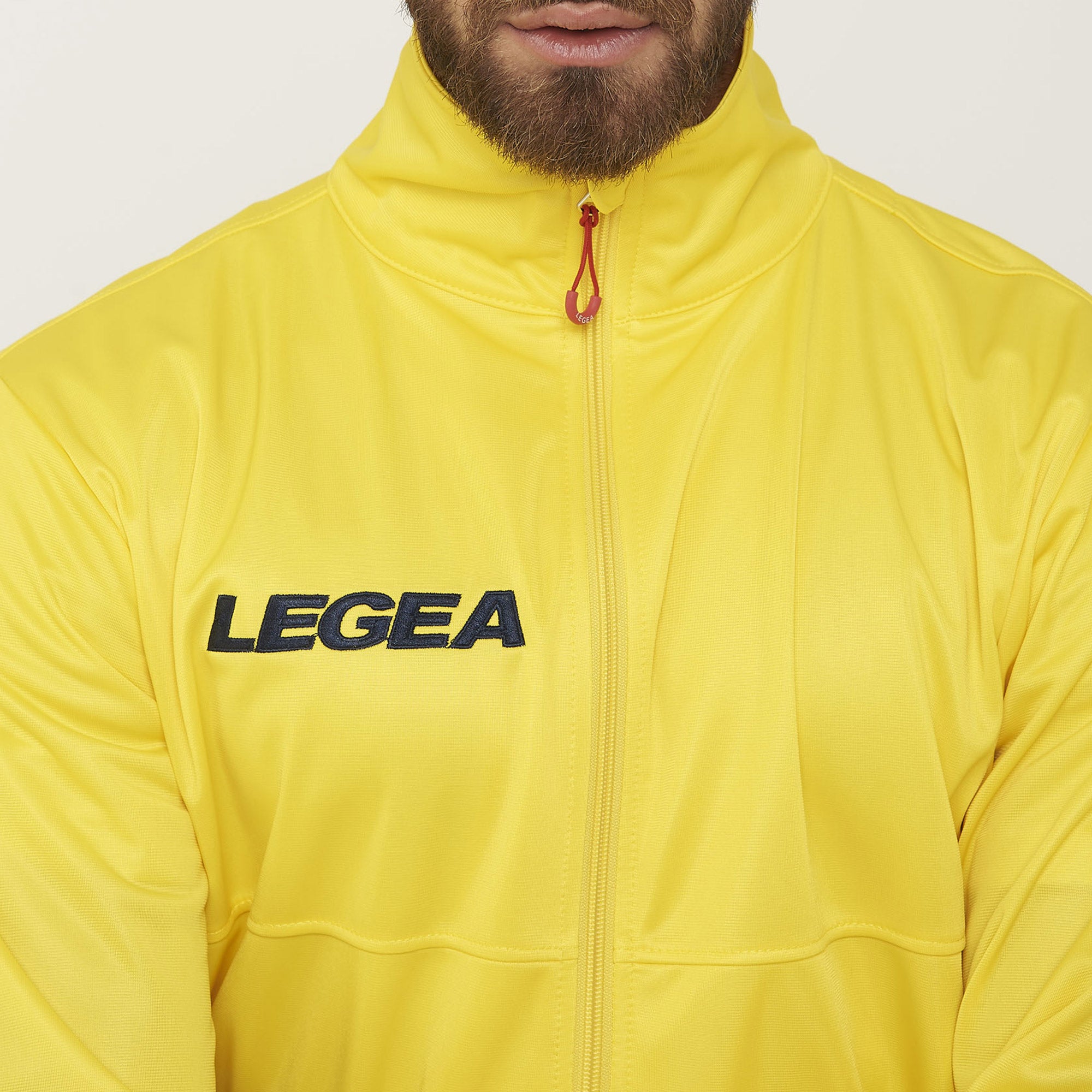 legea-cuba-giacca-sportiva-con-zip-gialla-l image 3