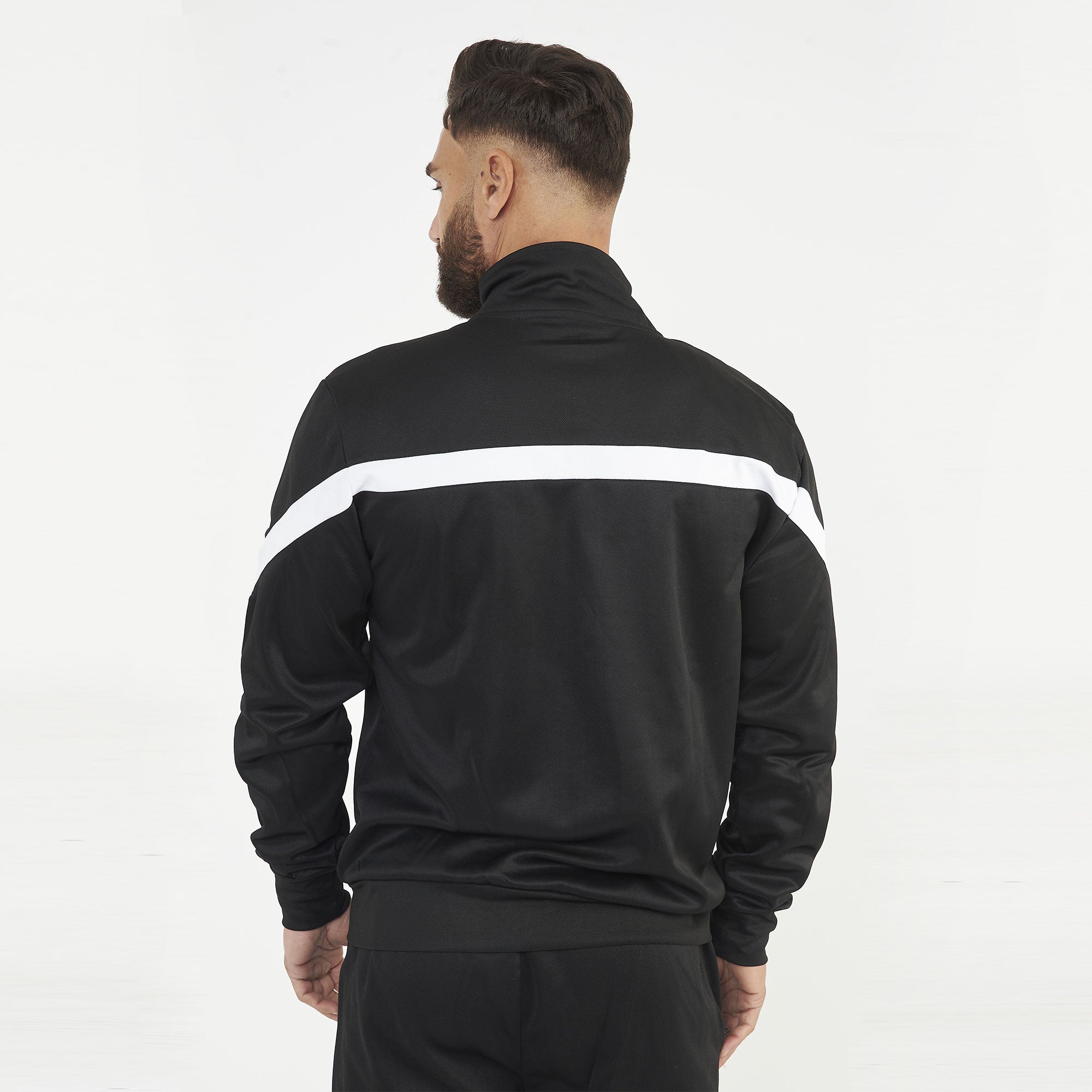 legea-mosca-giacca-sportiva-con-zip-nera-xl image 4