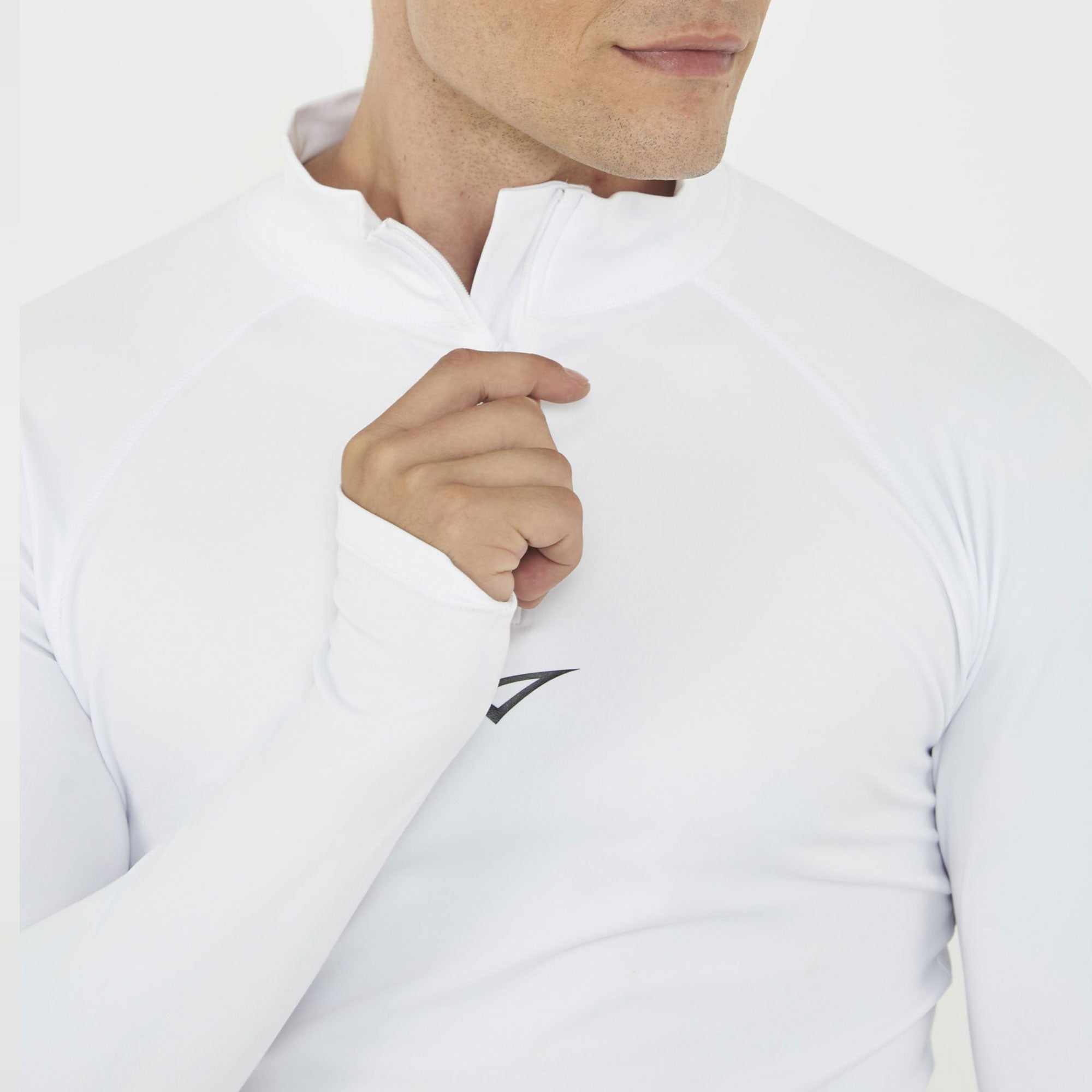 legea-ironboy-turbo-maglia-termica-mezza-zip-bianco-xl-2xl image 5