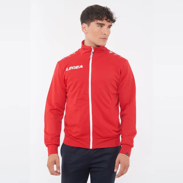 legea-alabama-giacca-con-zip-intera-rosso-2xl image 1