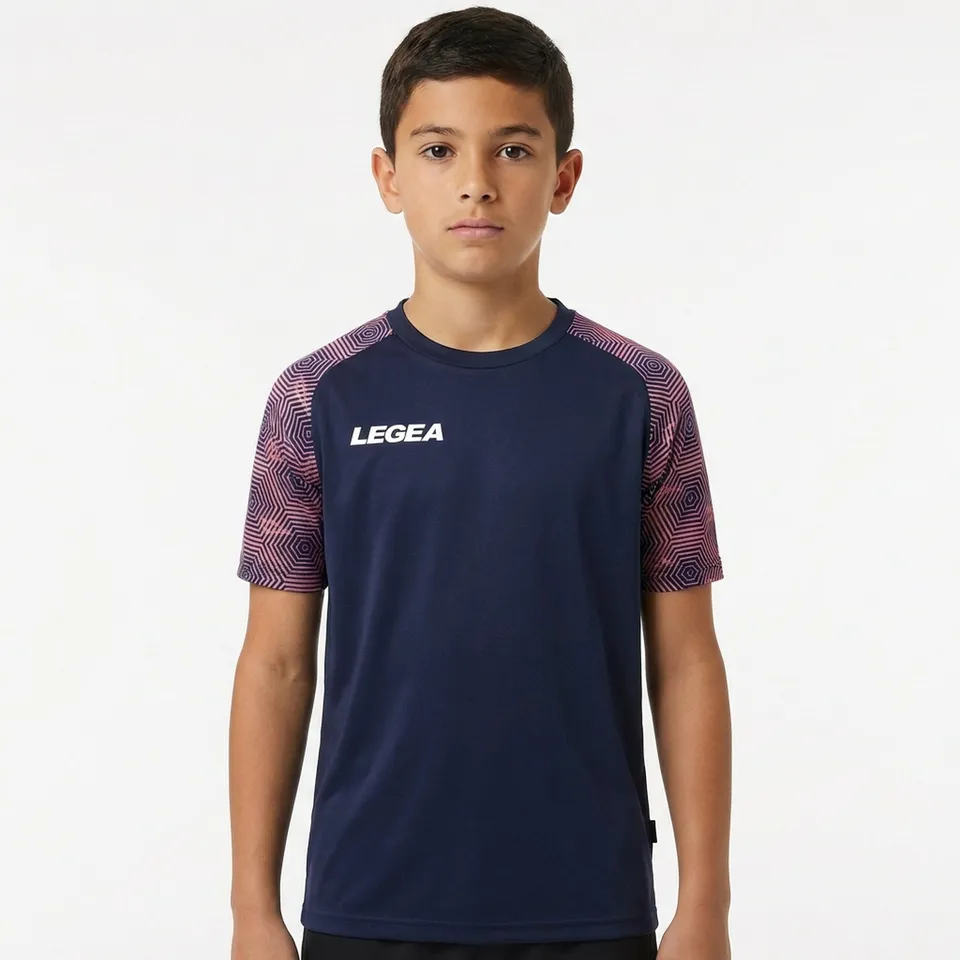 legea-giacarta-maglia-tecnica-running-blu-pesca-neon-3xs image 1