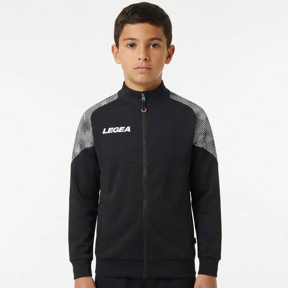 legea-manila-giacca-con-zip-antivento-nero-3xs-taglie-piccole image 1