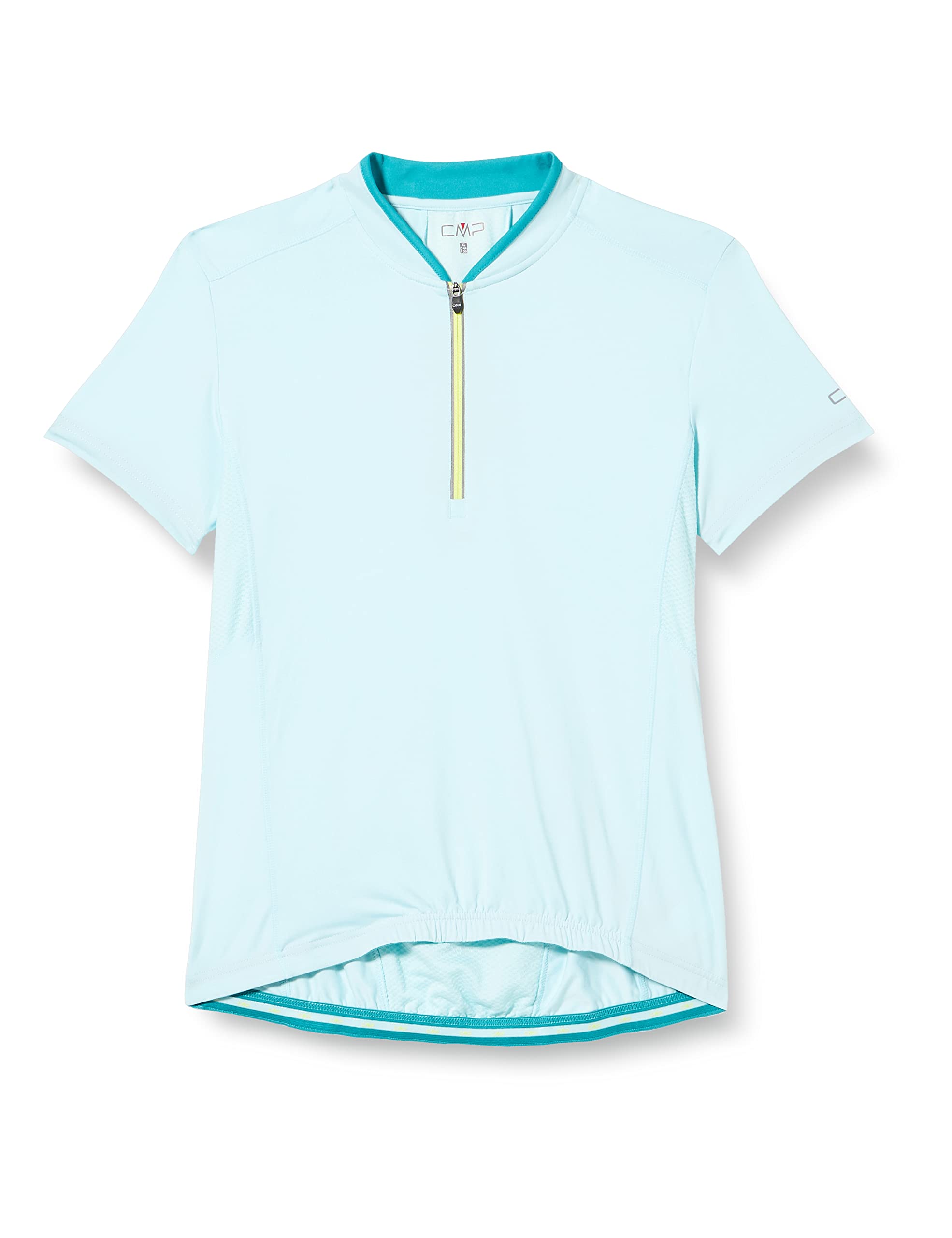 cmp-t-shirt-elasticizzata-bici-donna-mezza-zip-altak image 6