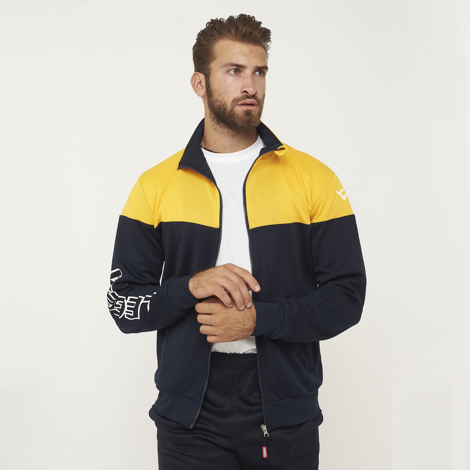 legea-ontario-tuta-sportiva-completa-giacca-pantaloni-messico-giallo-blu-s image 4