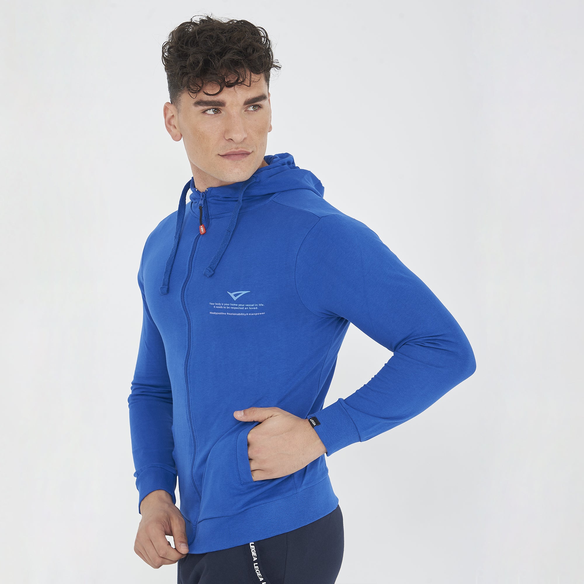 legea-raya-felpa-leggera-cotone-con-zip-e-cappuccio-azzurro-m image 3
