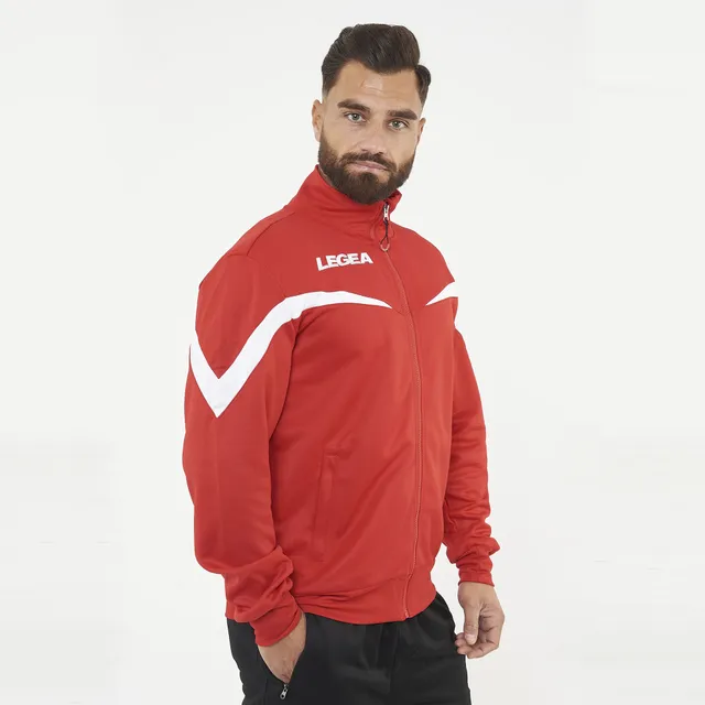 legea-mosca-giacca-sportiva-con-zip-rosso-s image 1