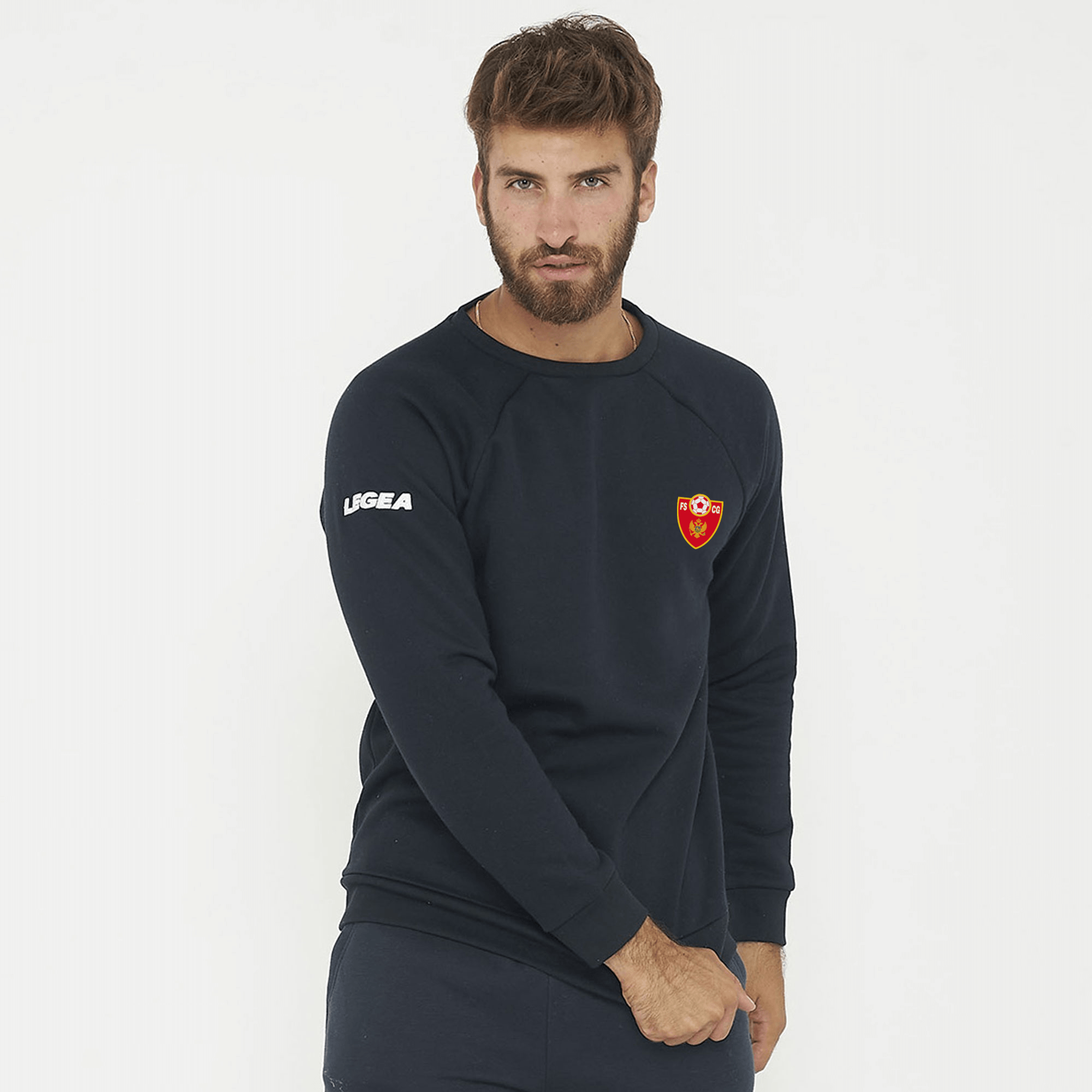 legea-montenegro-felpa-girocollo-grigio-club image 1