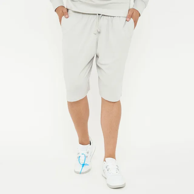 legea-pantaloncini-sportivi-f9-con-tasche-grigio-chiaro-2xl image 1