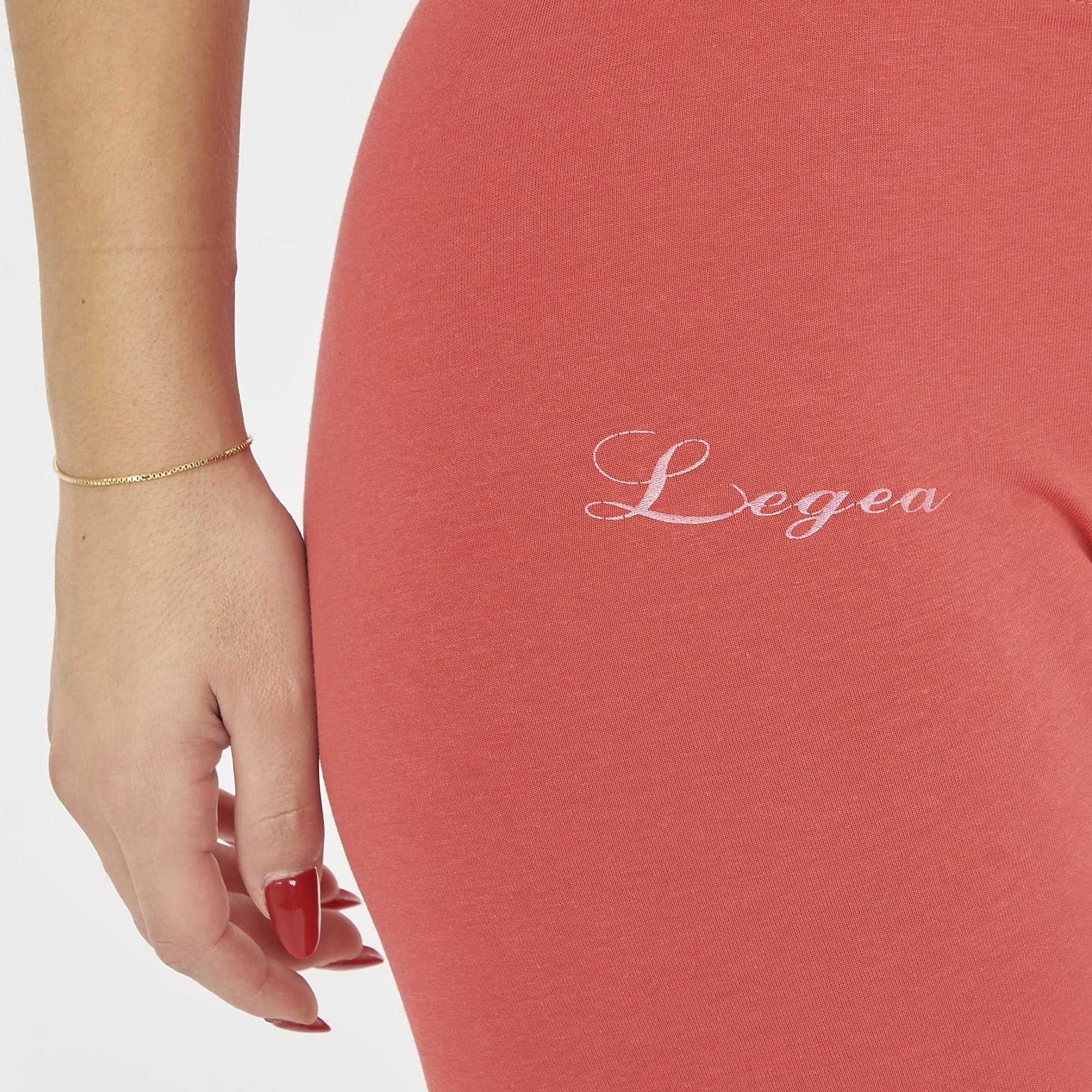 legea-devery-leggings-in-cotone-elasticizzato-corallo-xs image 4