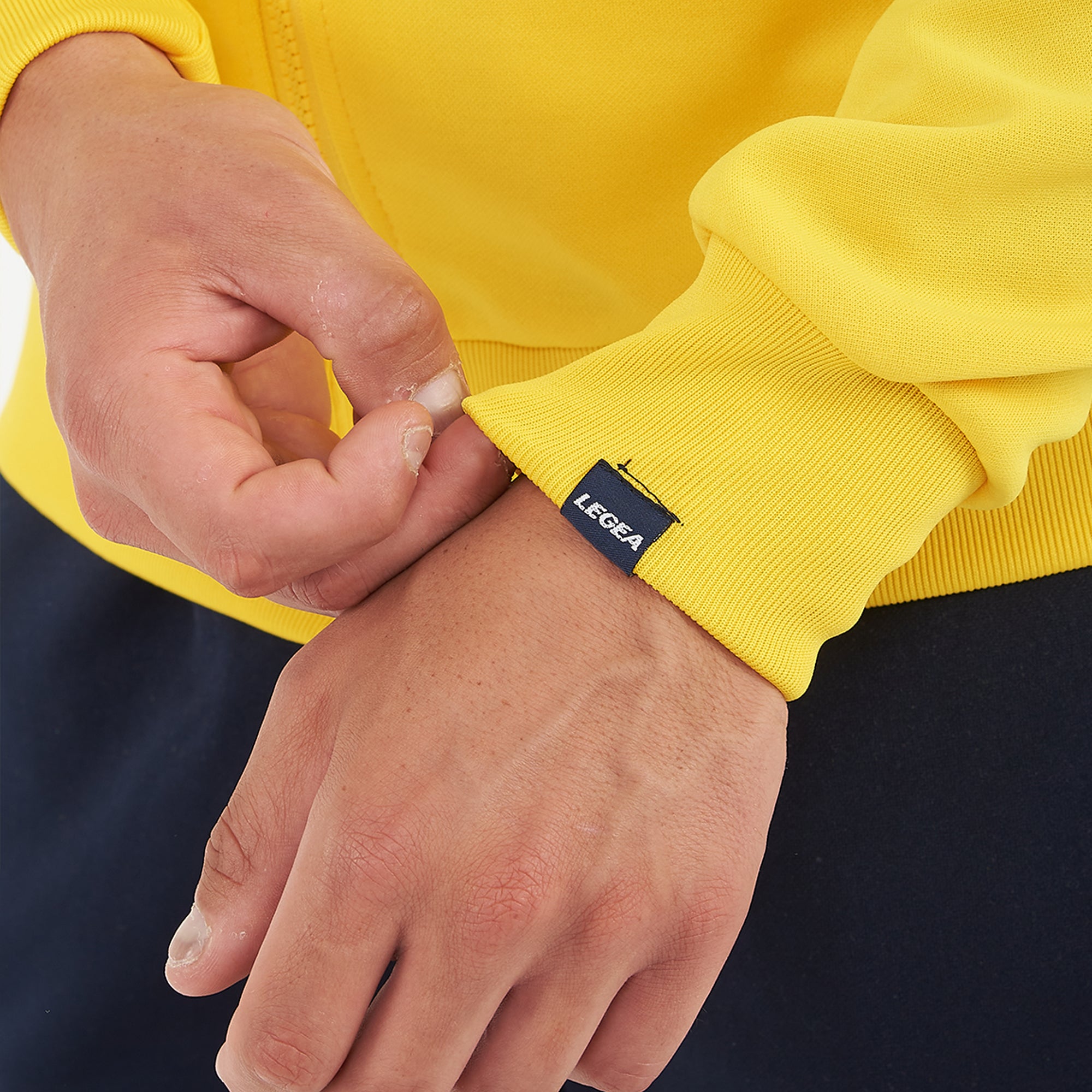 legea-giacca-mosca-sportiva-con-zip-giallo-blu-s image 6