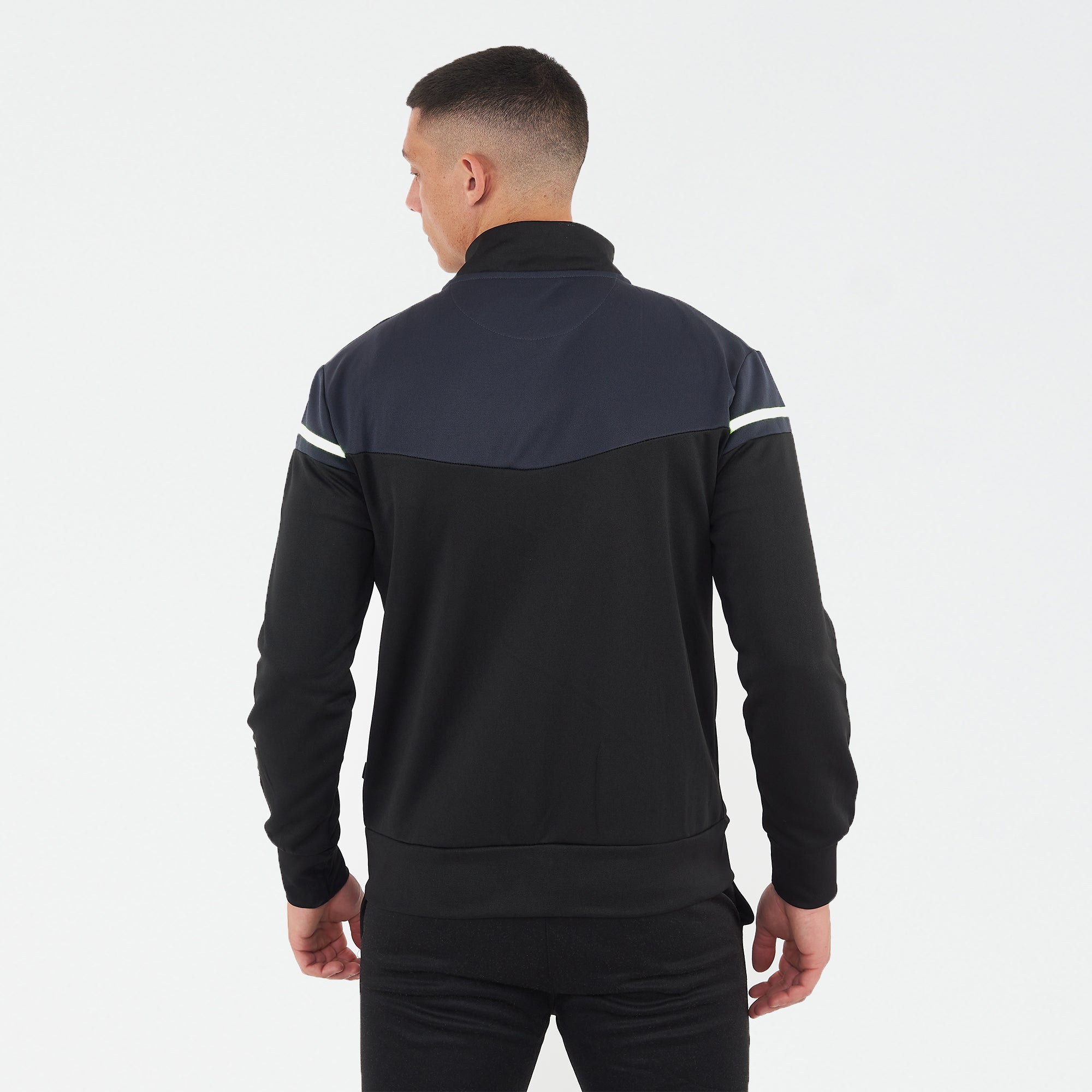 legea-sender-giacca-sportiva-con-zip-nero-grigio-2xl image 2