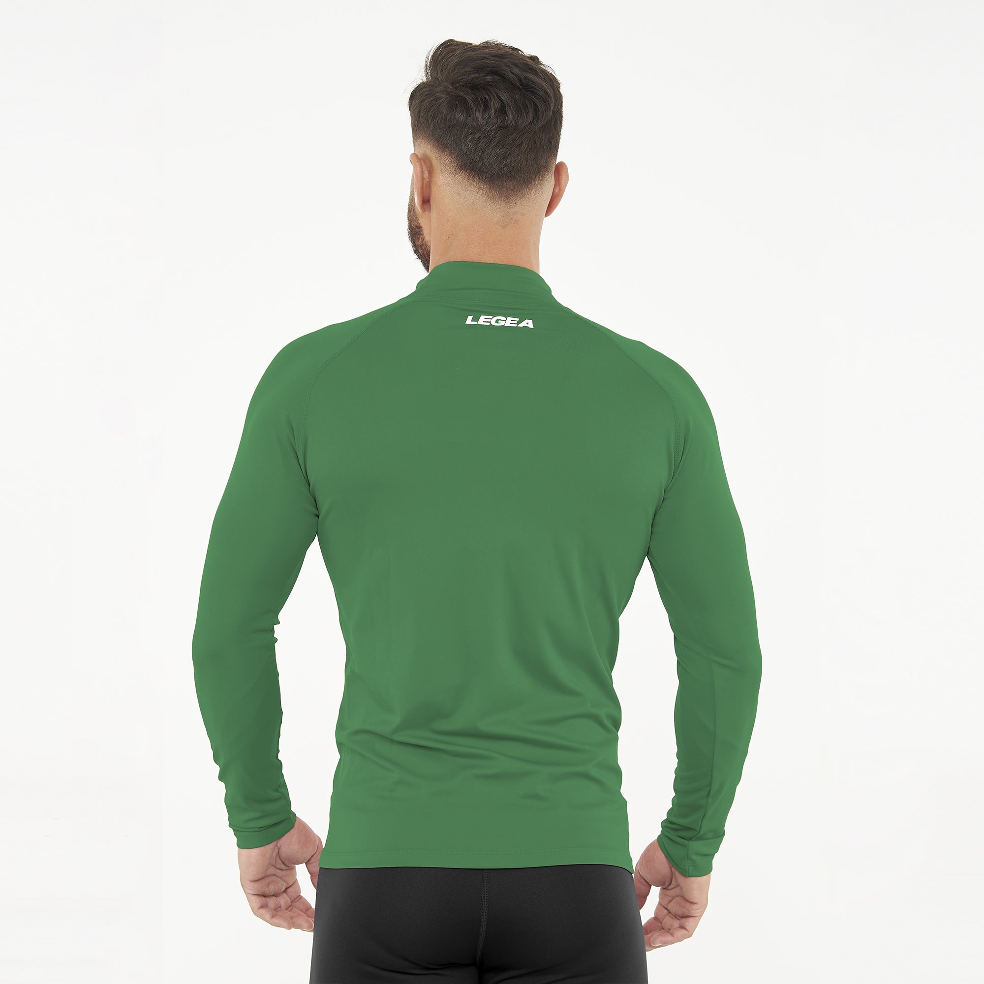 legea-ironboy-long-maglia-termica-allenamento-verde image 2