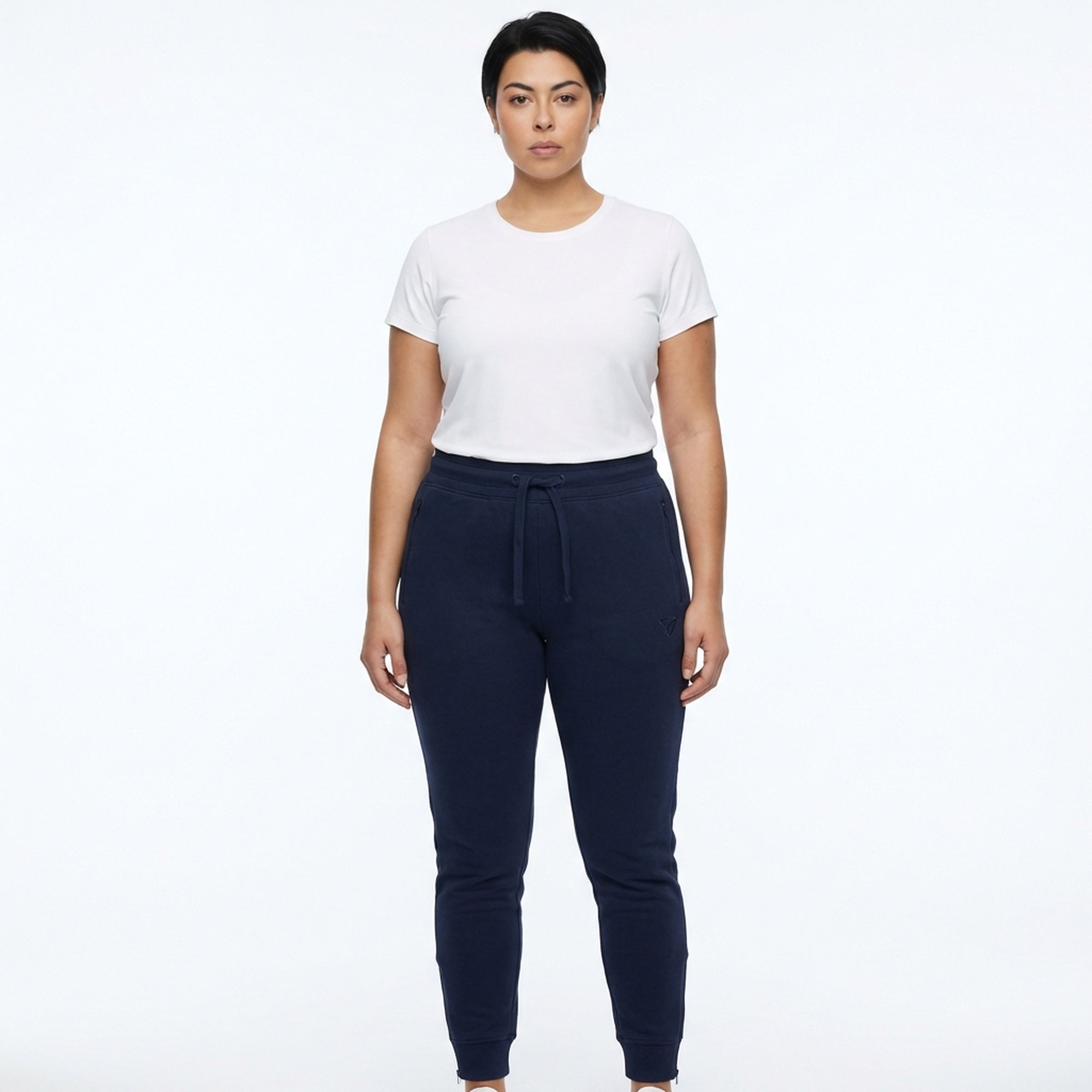 legea-pantaloni-sportivi-skinny-oversize-in-cotone-blu-3xl image 1