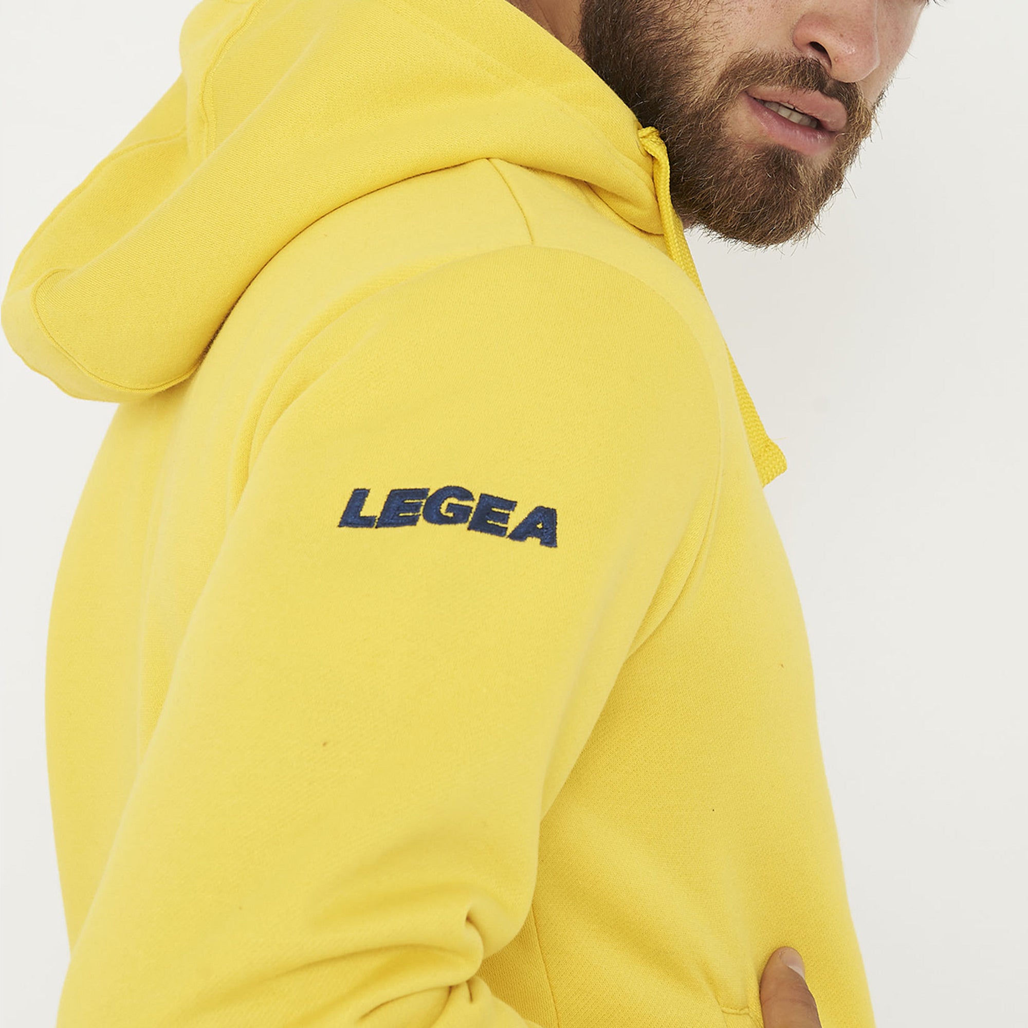 legea-sarajevo-felpa-con-cappuccio-e-zip-giallo-s image 6