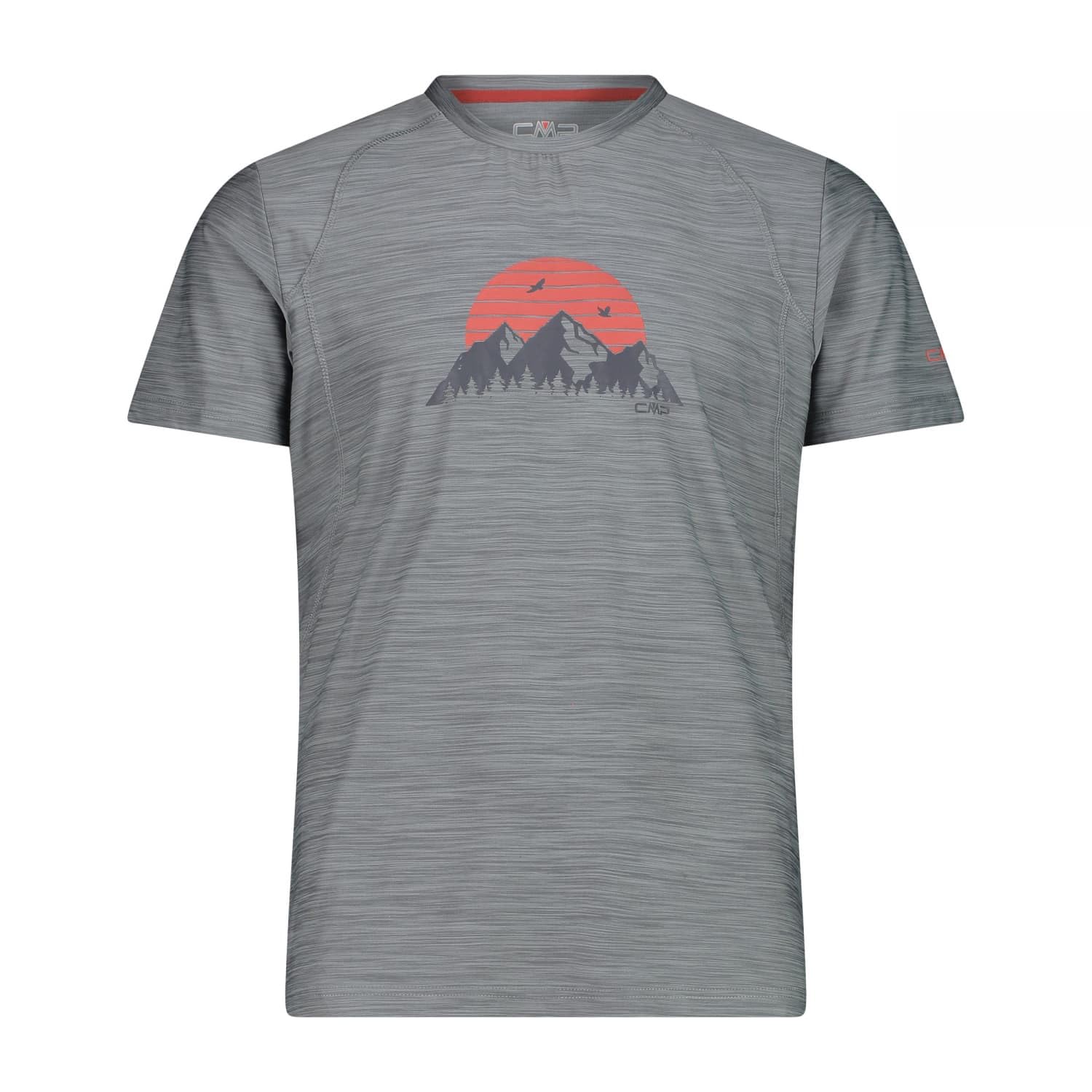 cmp-t-shirt-elasticizzata-jersey-melange-uomo image 5