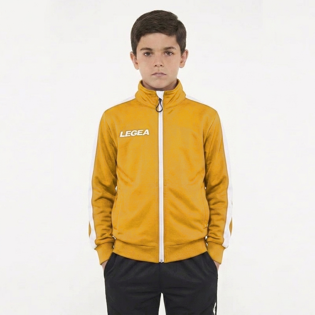 legea-giacca-california-bambino-con-zip-giallo-3xs image 1