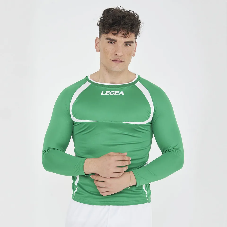 legea-maglia-allenamento-taipei-maniche-lunghe-verde-m image 1