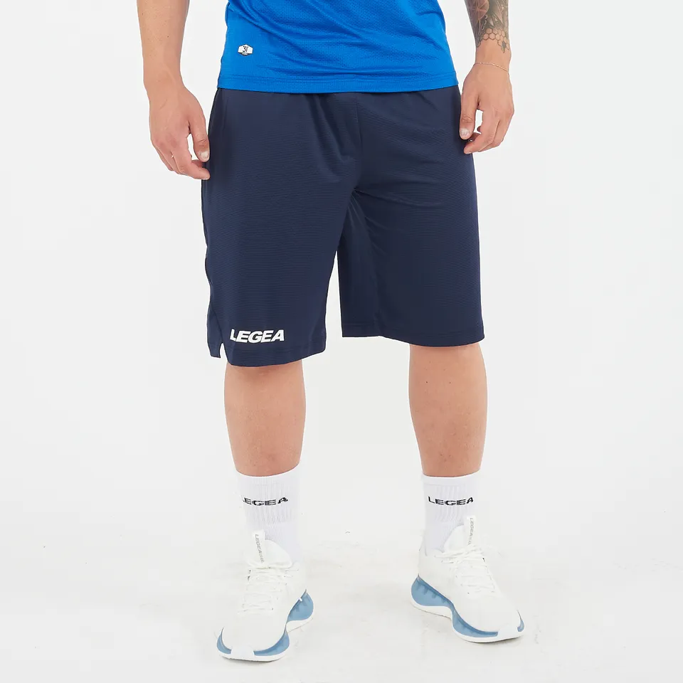 legea-cleveland-pantaloncini-allenamento-poliestere-blu-l image 1