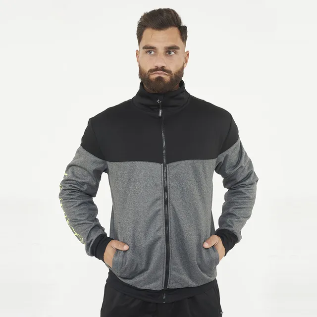 legea-ucla-giacca-sportiva-con-zip-grigio-melange-giallo-xl image 1