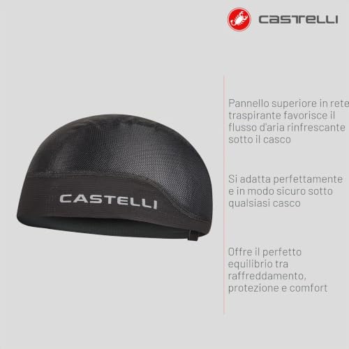castelli-berretto-estivo-unisex-sottocasco-da-ciclismo-skullcap image 5