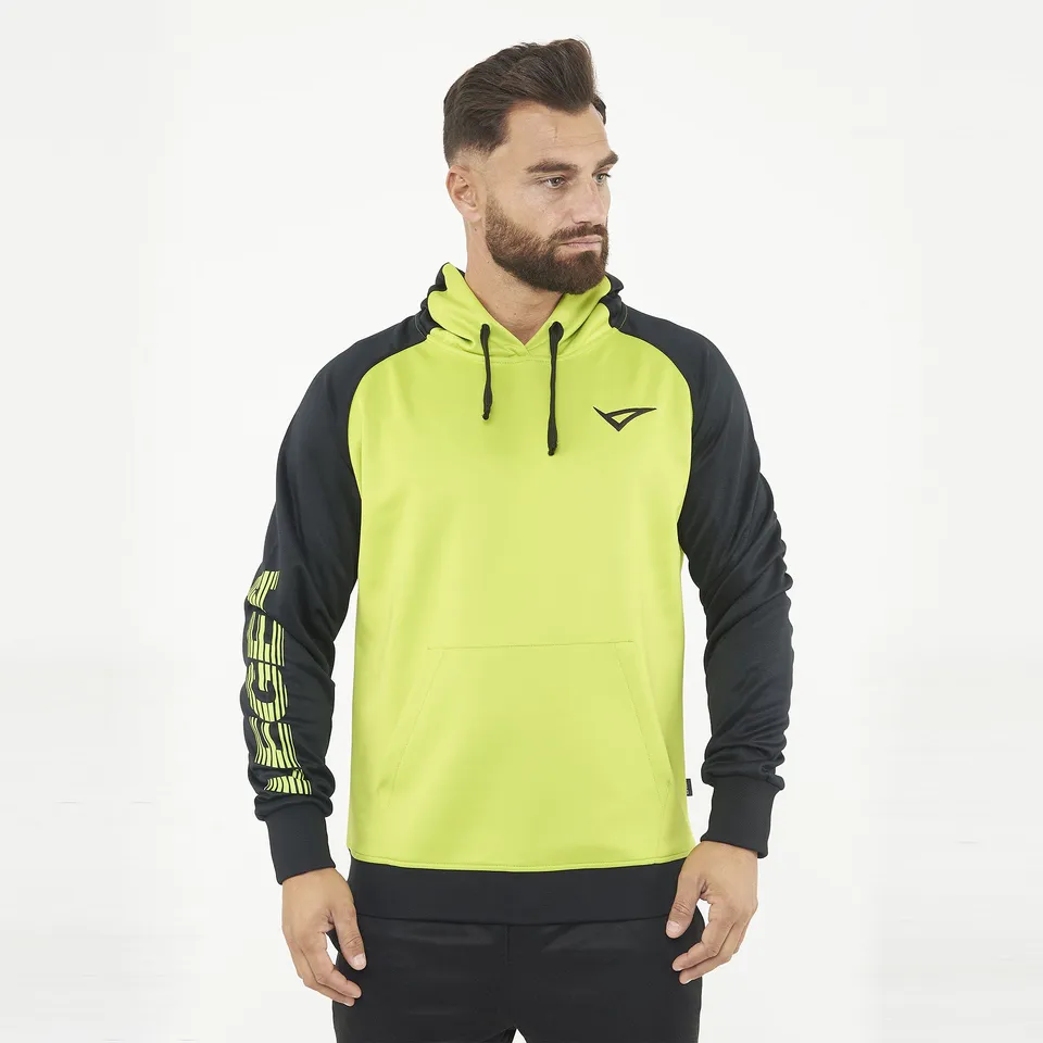 legea-stored-felpa-con-cappuccio-verde-lime-2xl image 1
